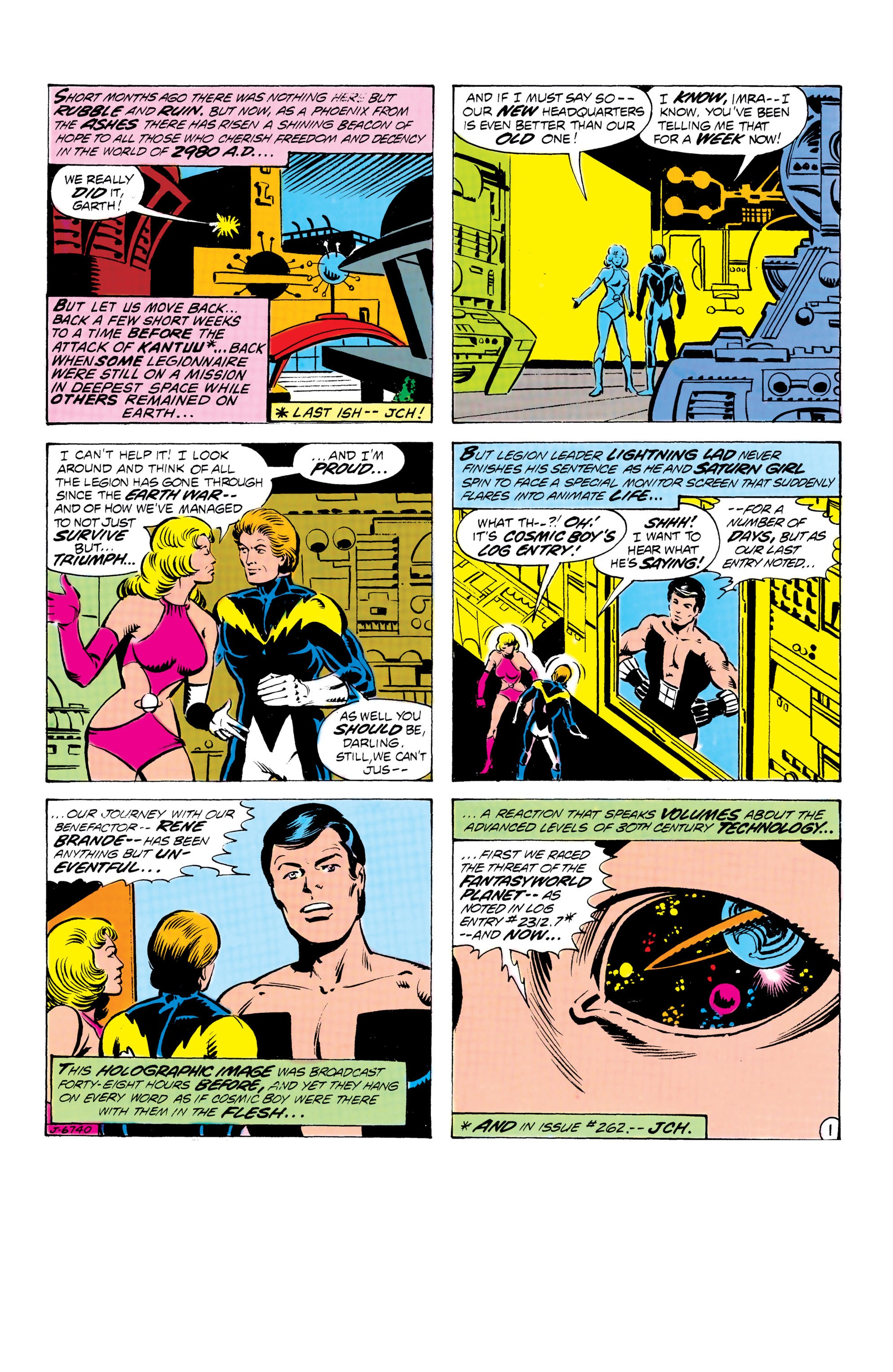 Read online Legion of Super-Heroes (1980) comic -  Issue #268 - 2