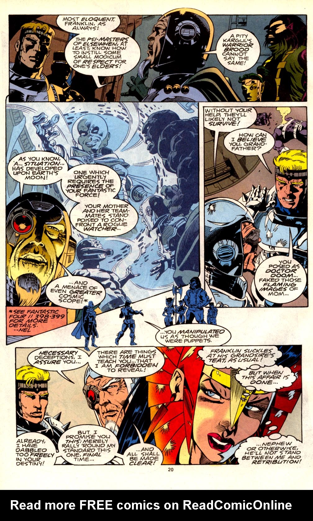 Read online Fantastic Force (1994) comic -  Issue #7 - 16