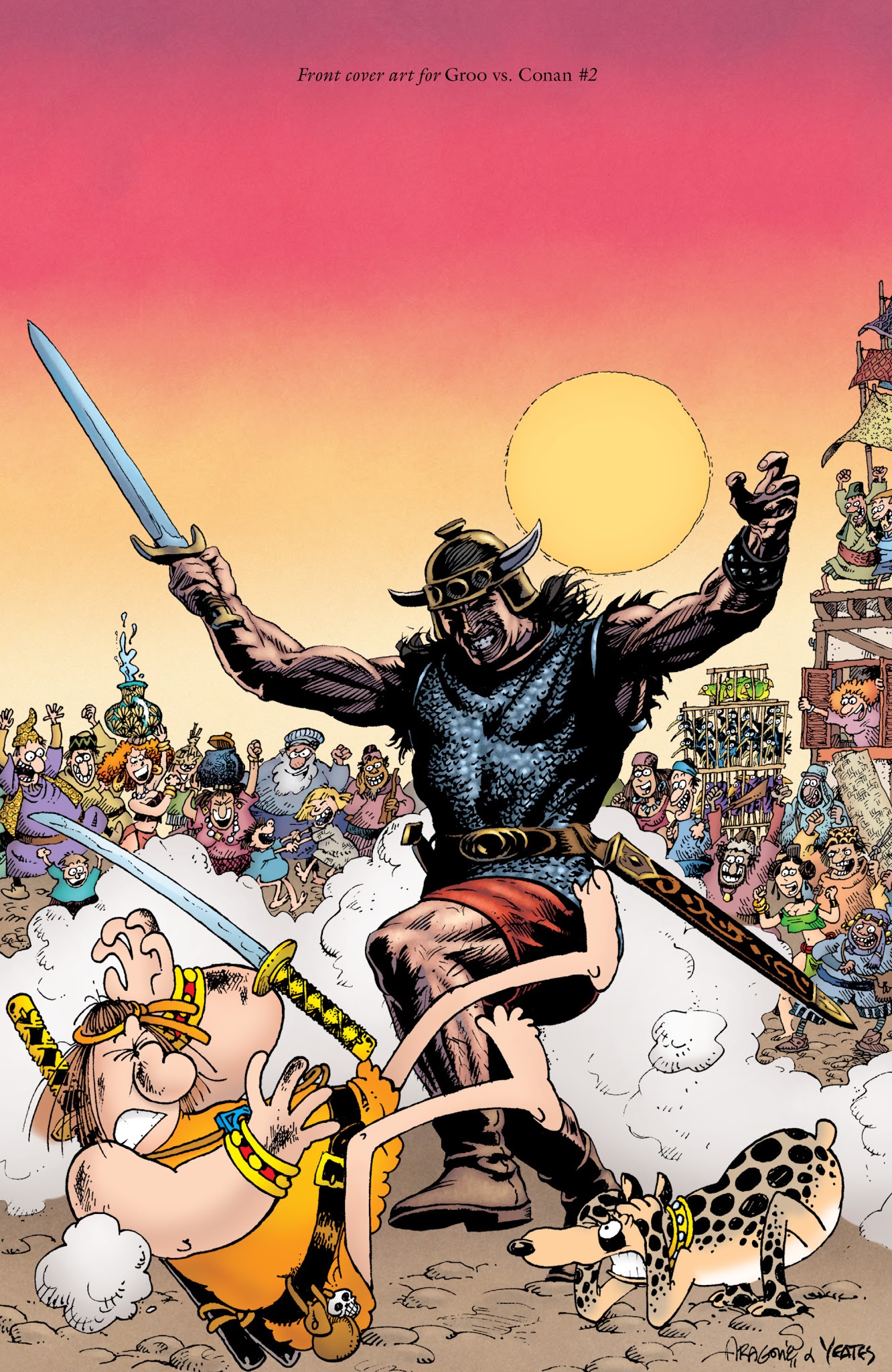 Read online Groo vs. Conan comic -  Issue # TPB - 104