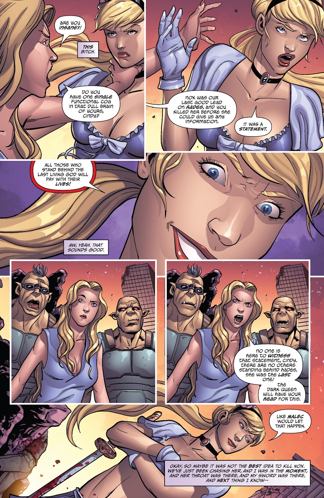 Grimm Fairy Tales presents White Queen: Age of Darkness issue TPB (Part 1) - Page 79