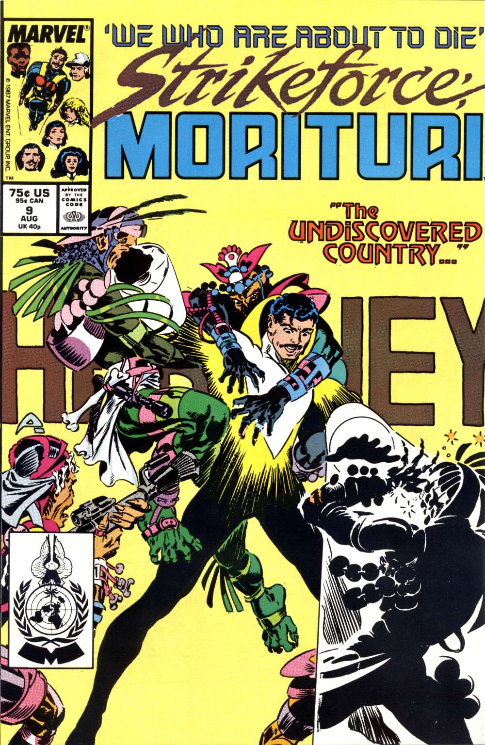 Read online Strikeforce: Morituri comic -  Issue #9 - 1