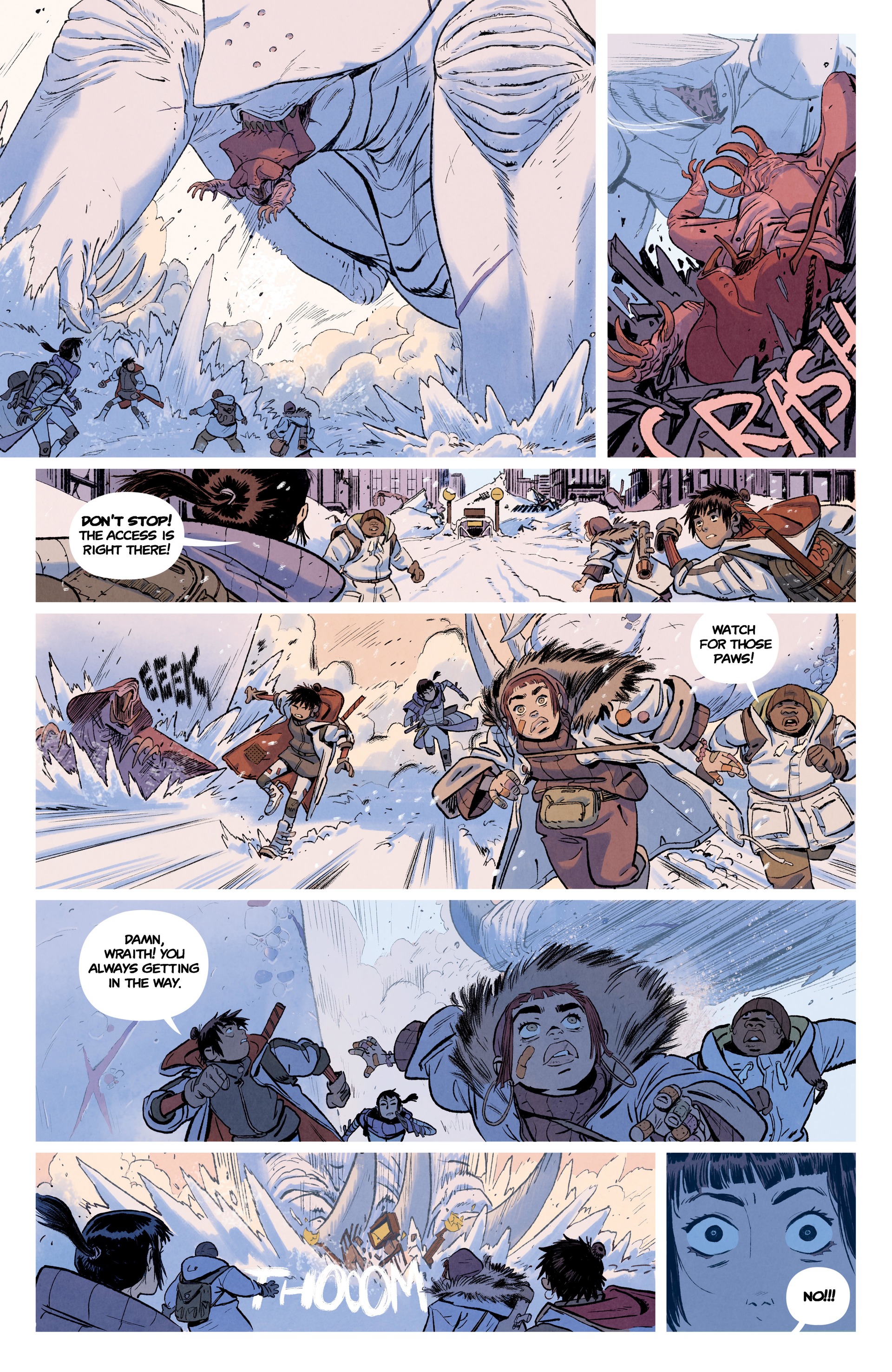 Read online Giants: Ghosts of Winter comic -  Issue # TPB - 23