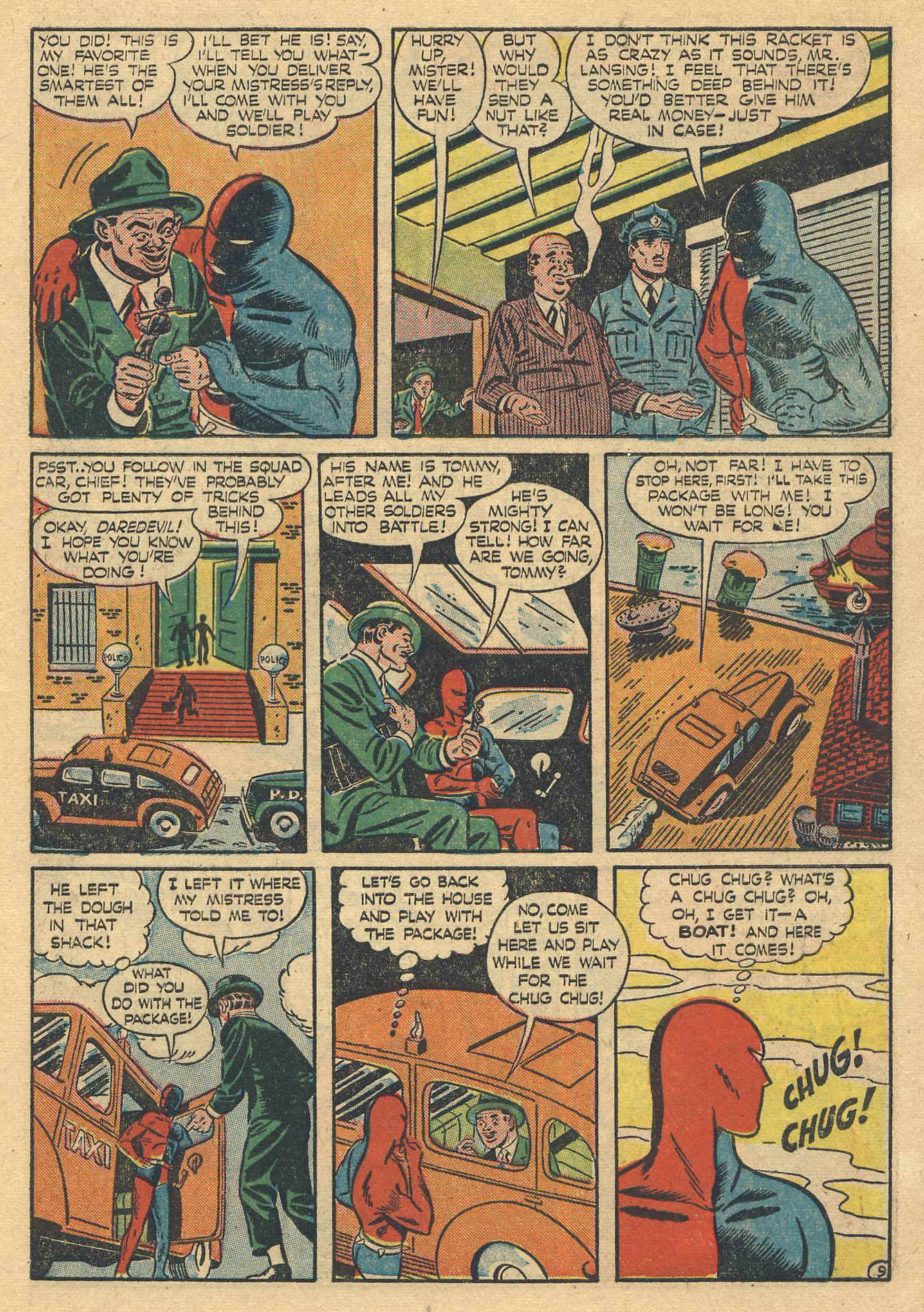 Read online Daredevil (1941) comic -  Issue #35 - 11