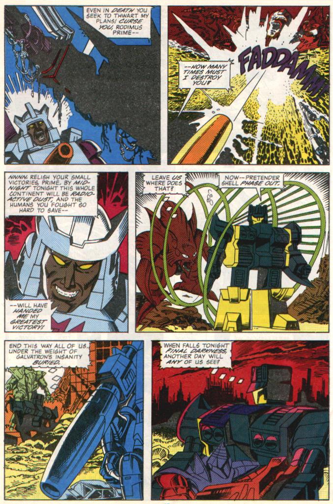 Read online The Transformers (UK) comic -  Issue #299 - 2