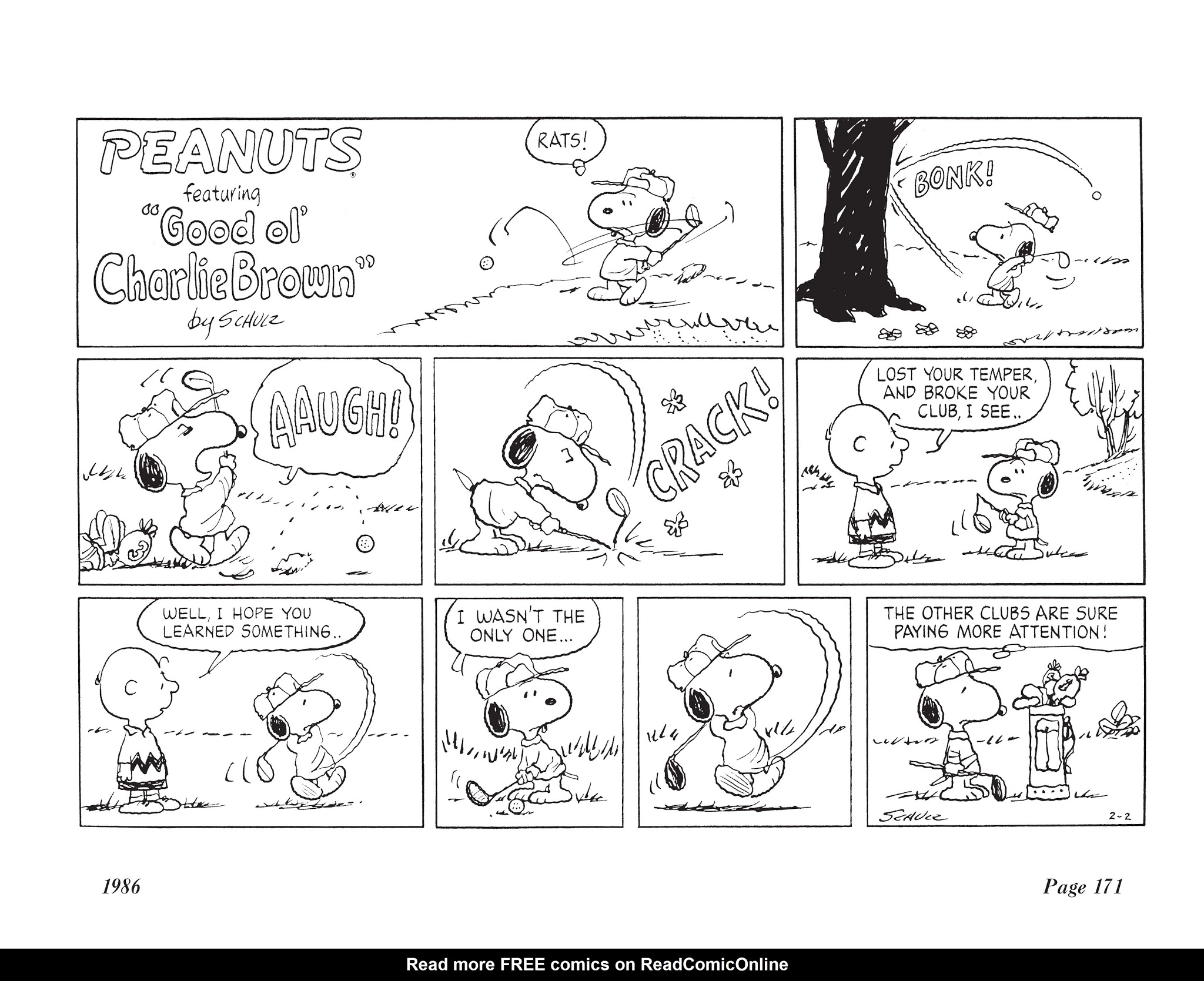 Read online The Complete Peanuts comic -  Issue # TPB 18 - 183