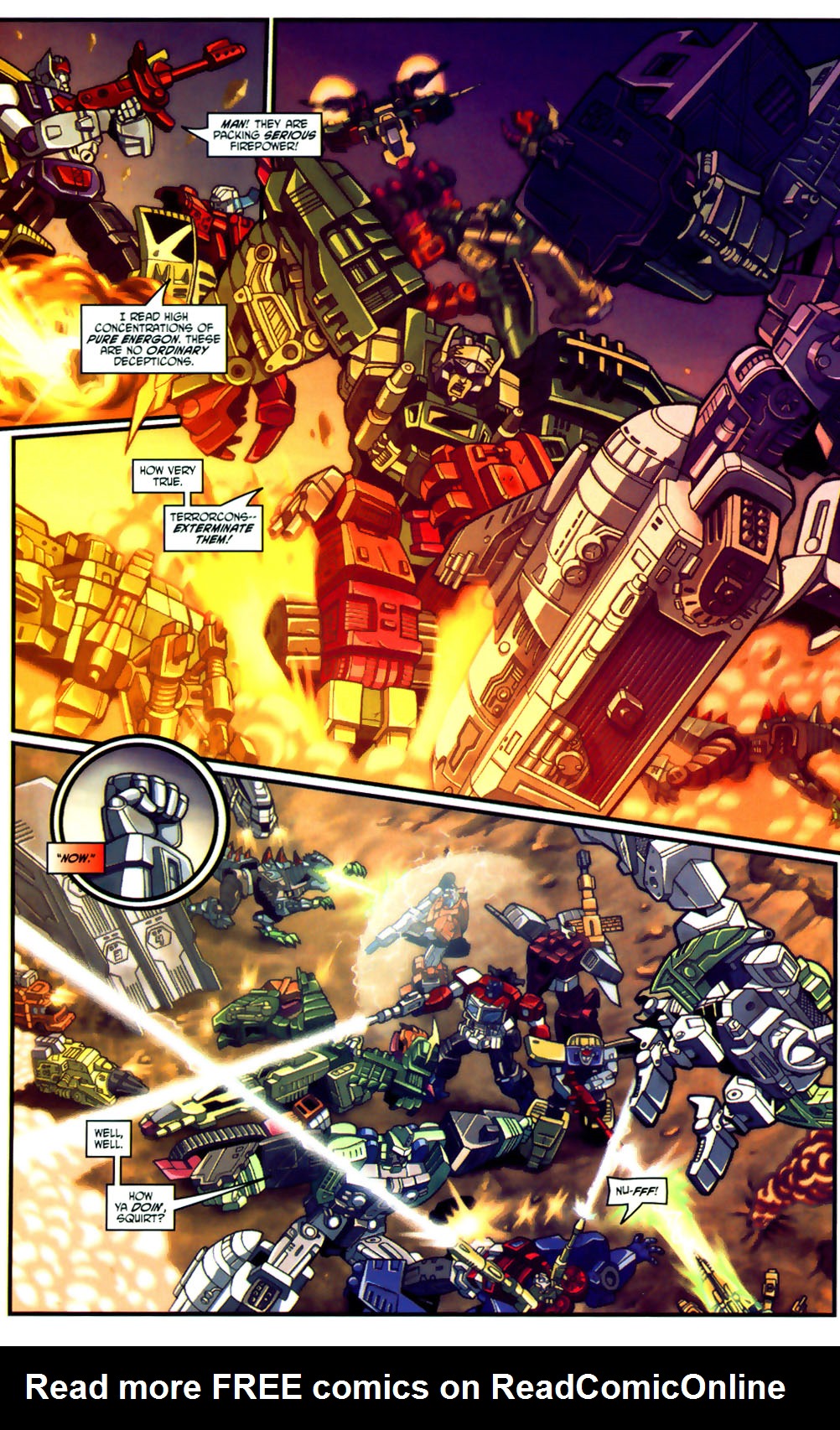 Read online Transformers Energon comic -  Issue #22 - 13