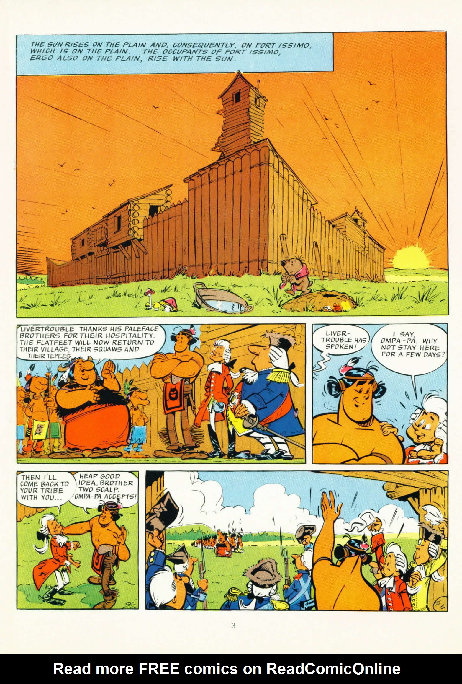 Read online Ompa-pa the Redskin comic -  Issue #3 - 4