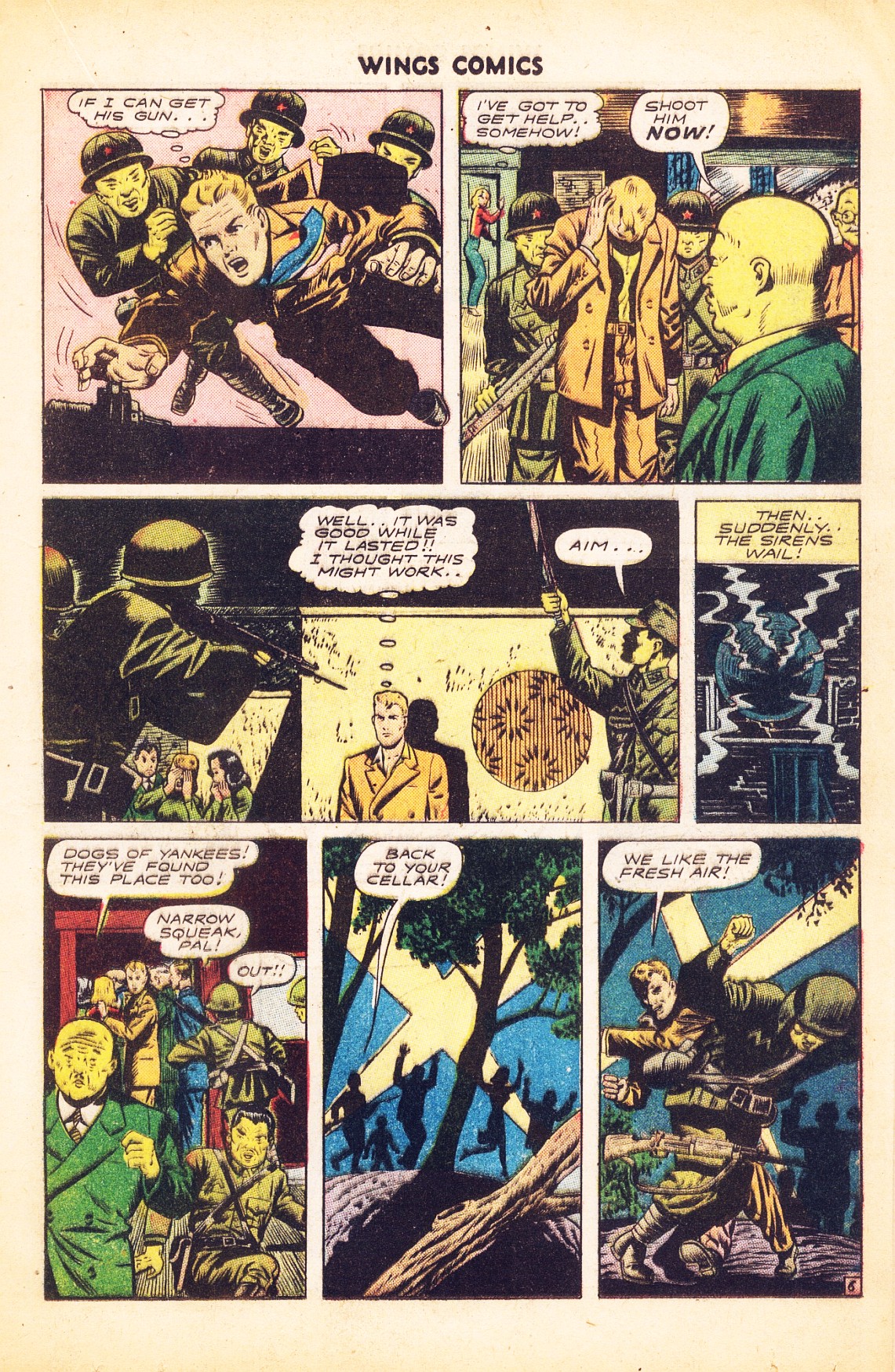 Read online Wings Comics comic -  Issue #62 - 17