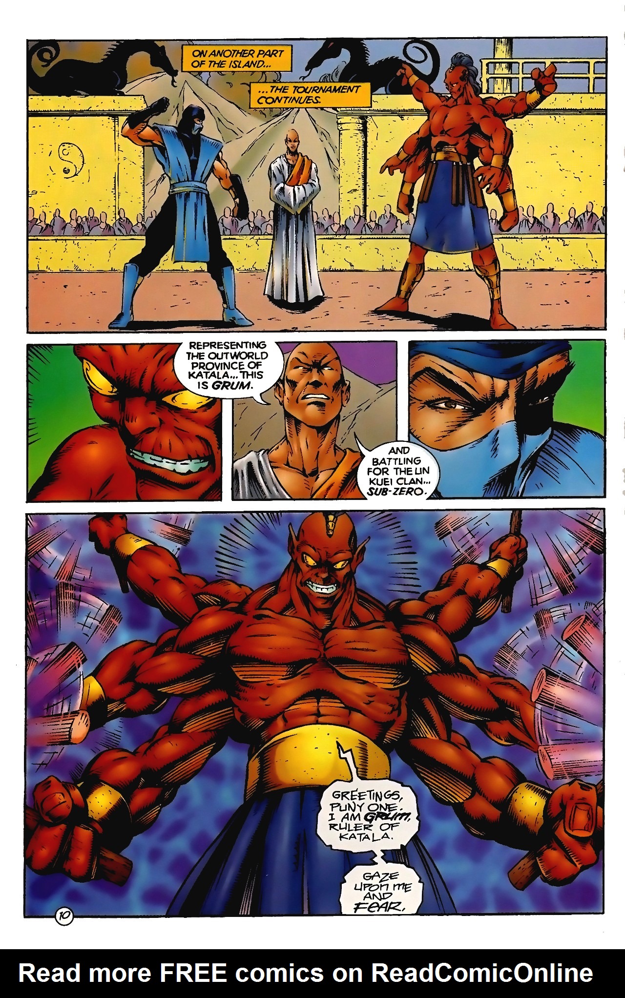 Read online Mortal Kombat (1994) comic -  Issue #2 - 11
