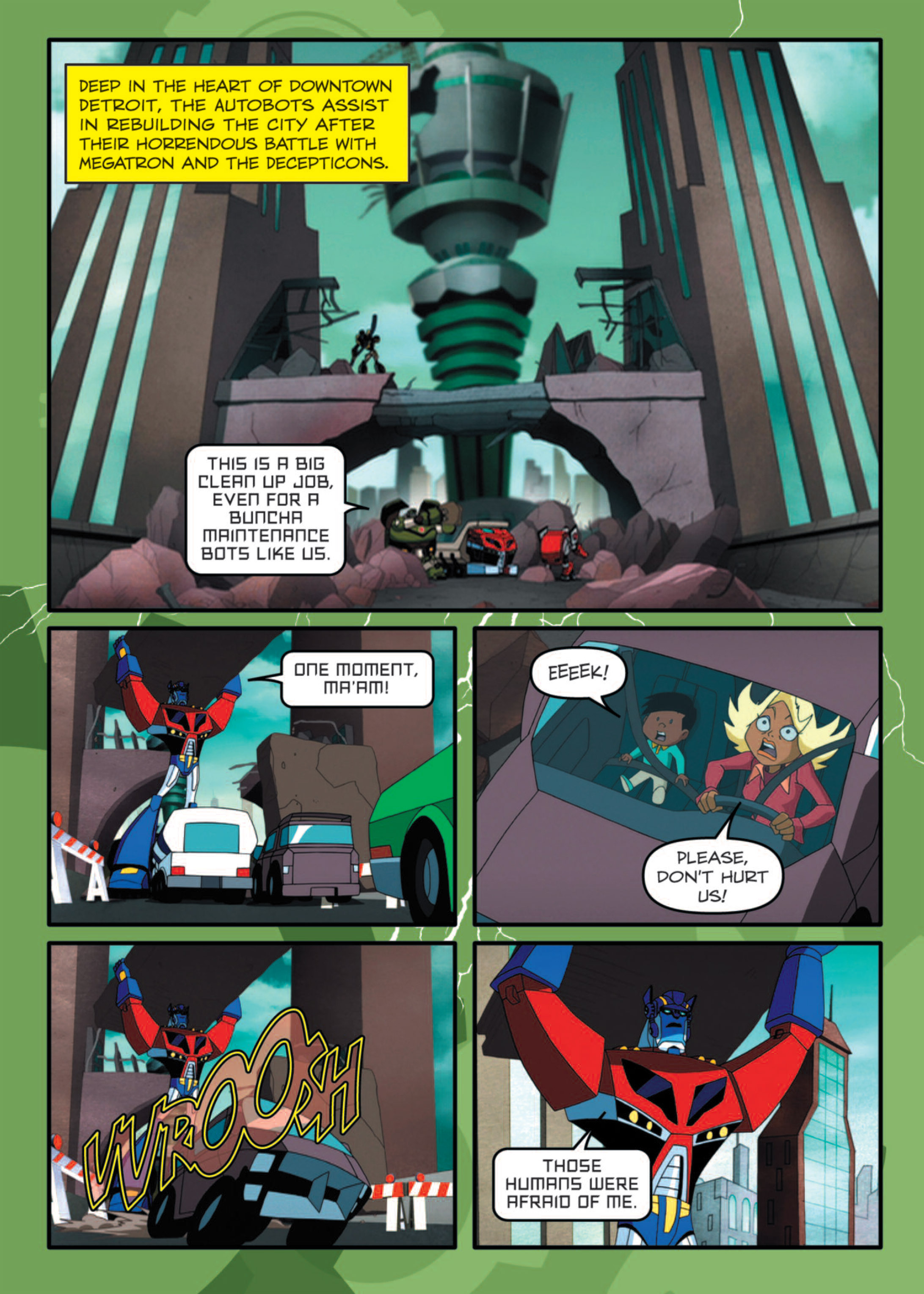 Read online Transformers Animated comic -  Issue #8 - 17