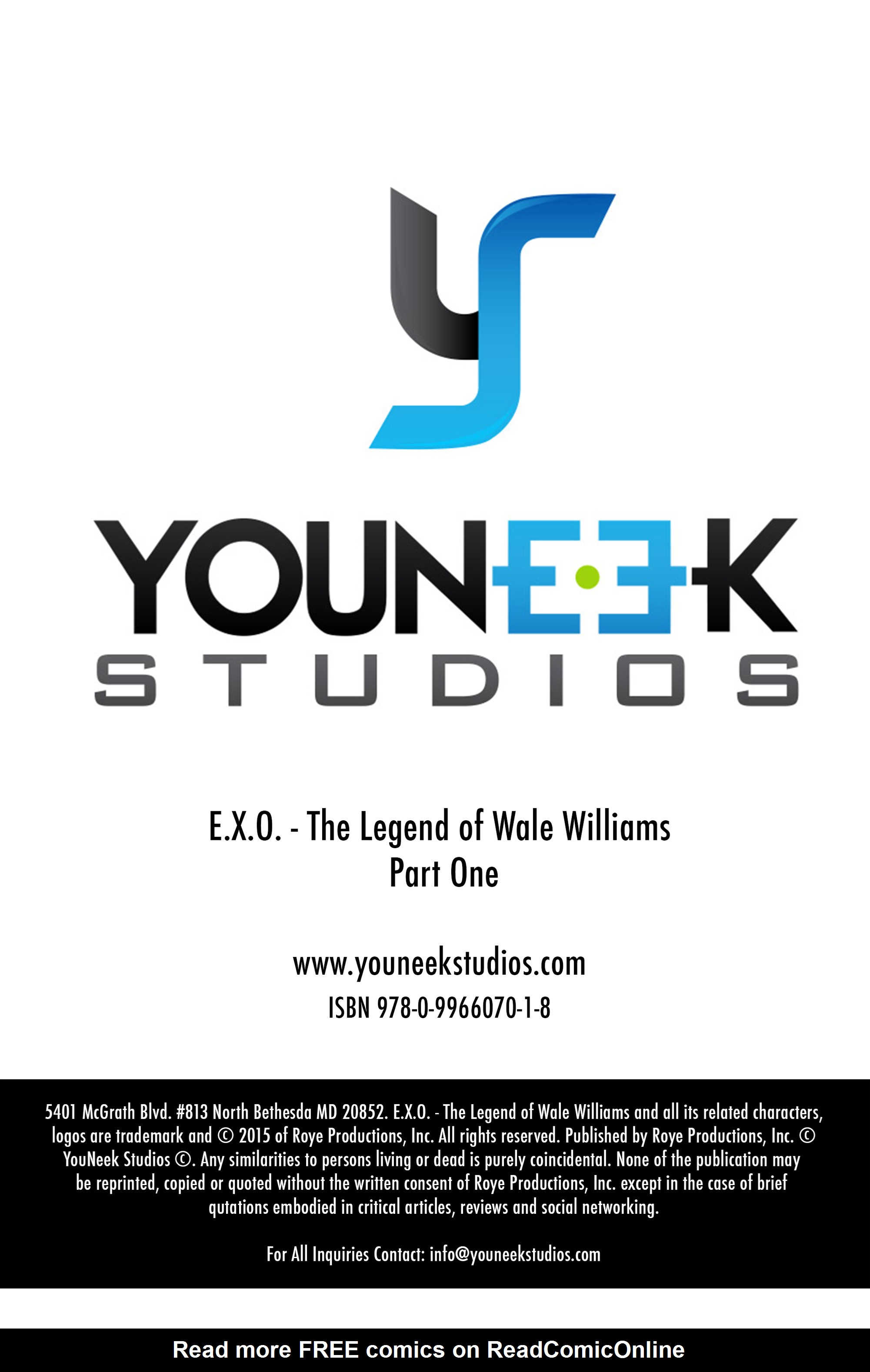 Read online E.X.O.: The Legend of Wale Williams comic -  Issue # TPB 1 - 2