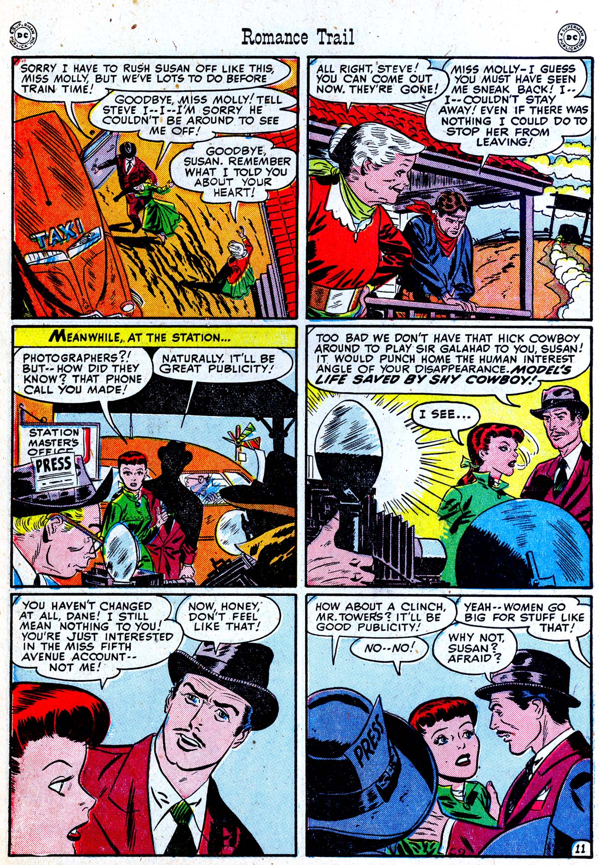 Read online Romance Trail comic -  Issue #1 - 14