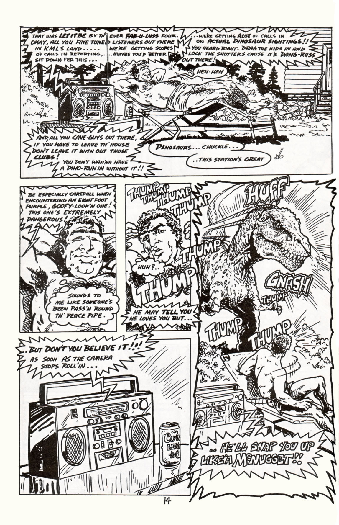 Read online Cavewoman comic -  Issue #2 - 15