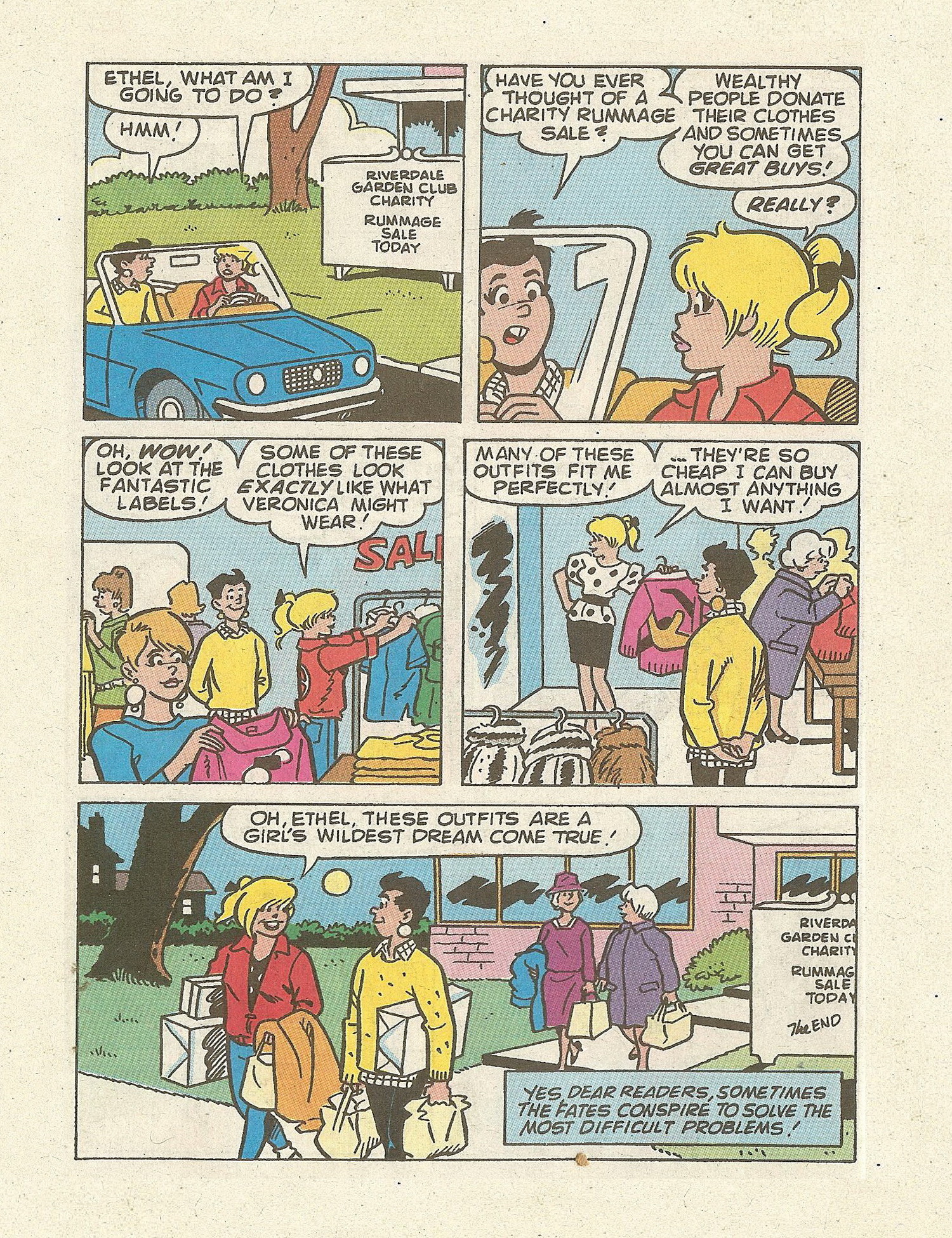 Read online Betty and Veronica Digest Magazine comic -  Issue #70 - 42
