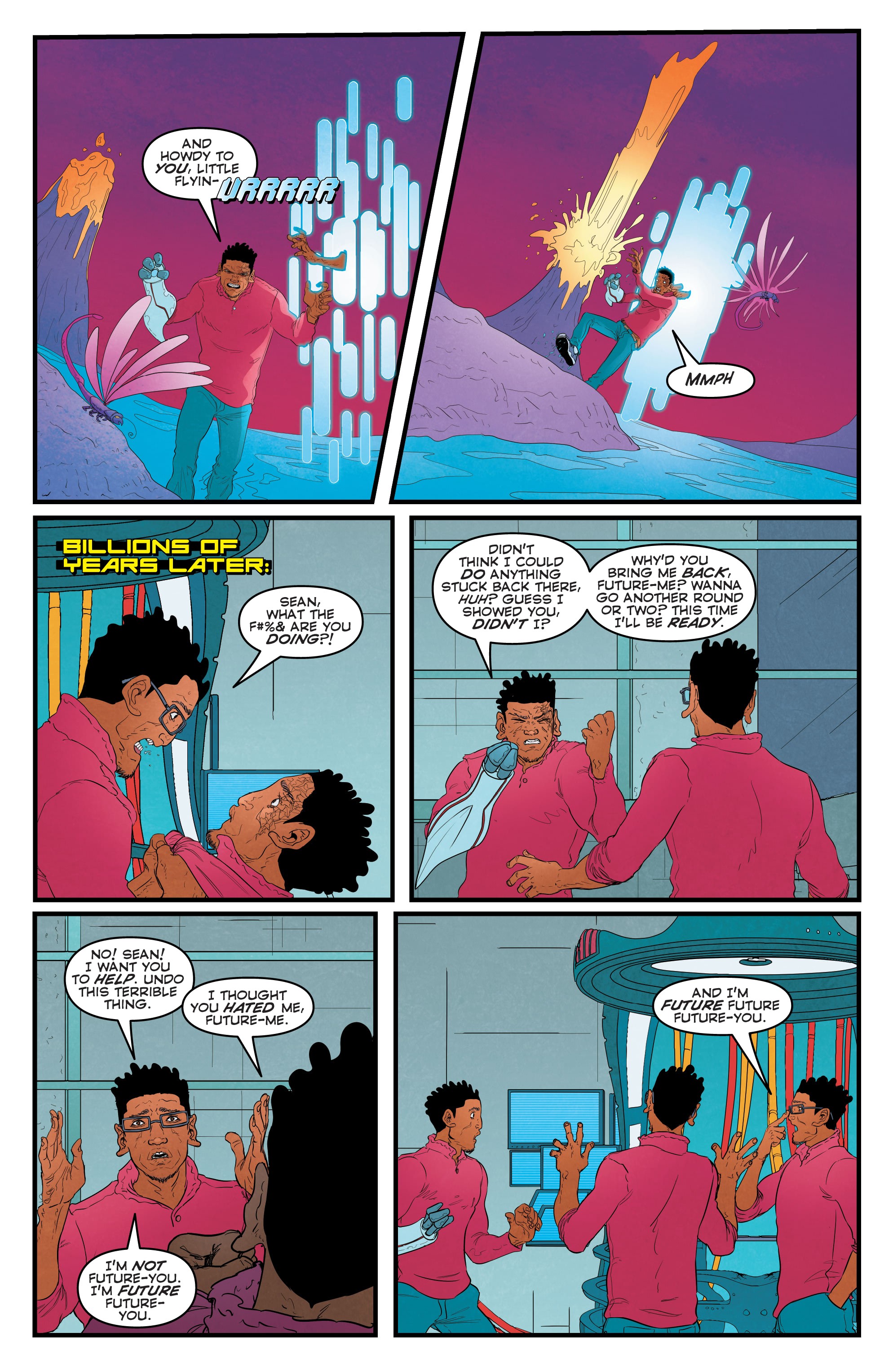 Read online The Man Who Effed Up Time comic -  Issue #4 - 10