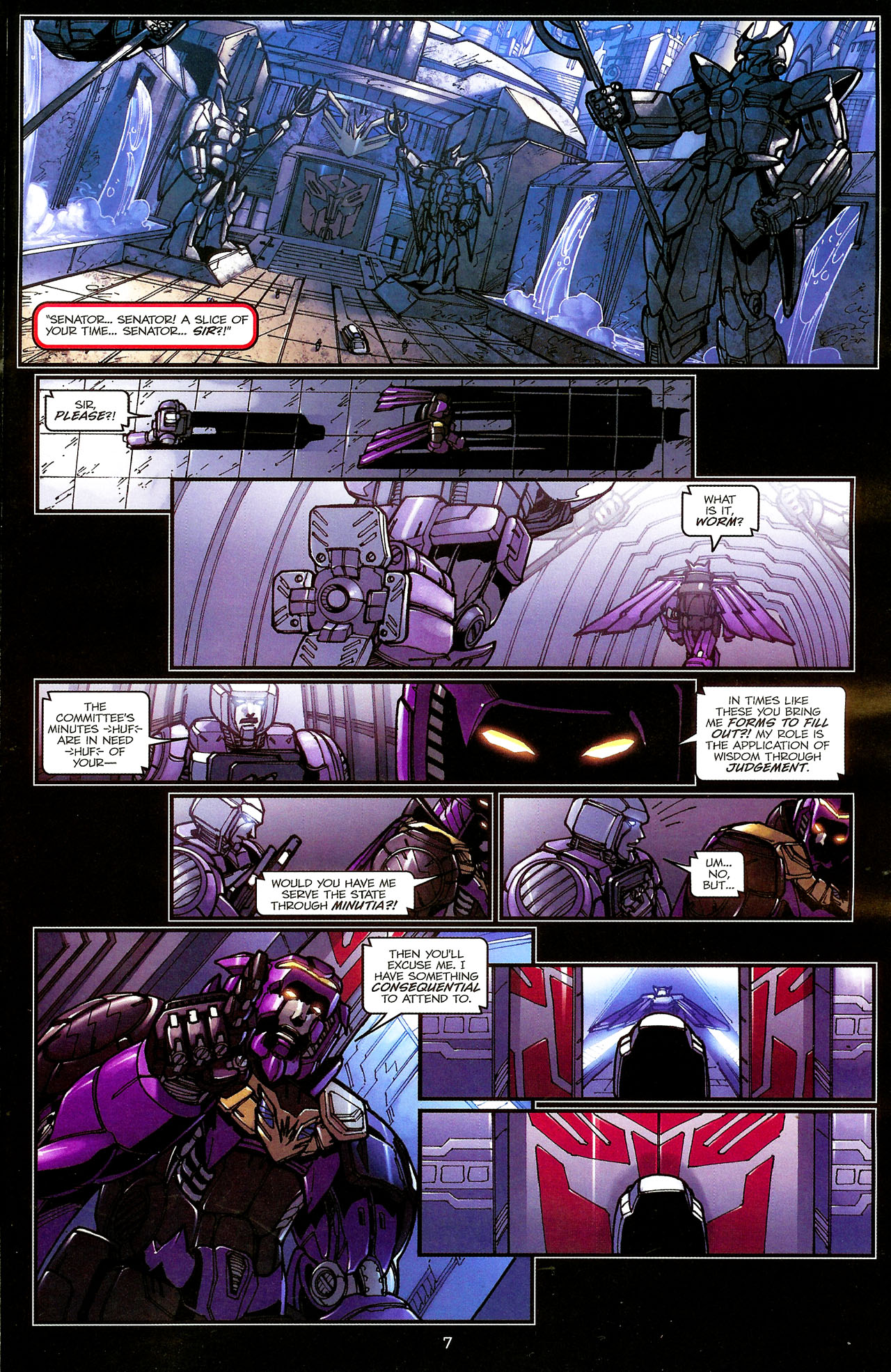 Read online The Transformers Megatron Origin comic -  Issue #2 - 10