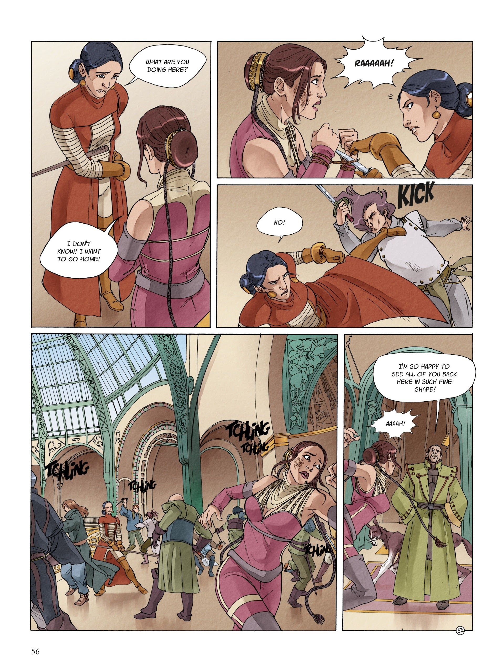 Read online Nanami comic -  Issue #5 - 56