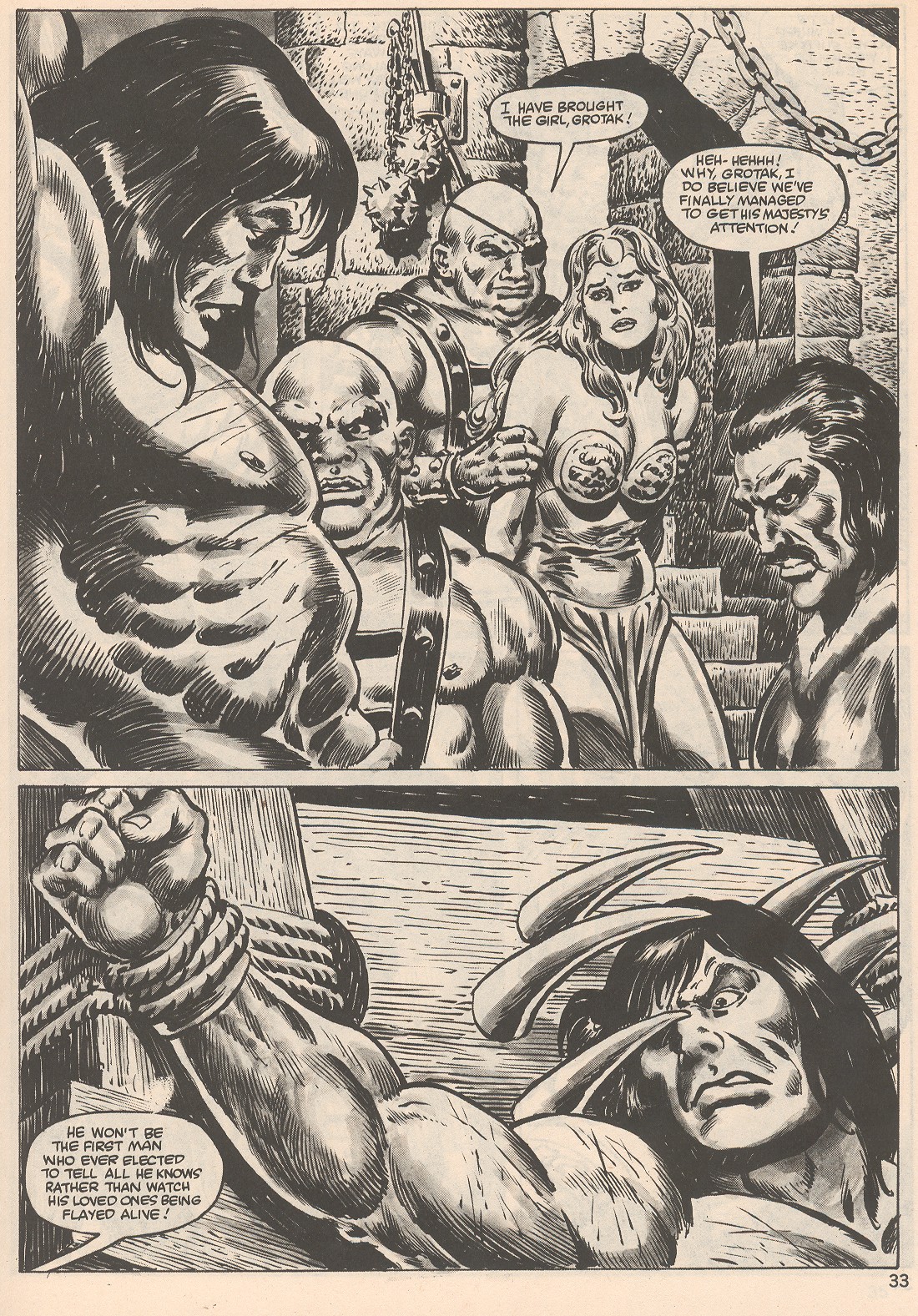 Read online The Savage Sword Of Conan comic -  Issue #104 - 33