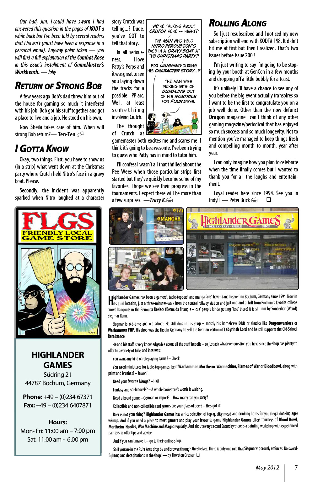 Read online Knights of the Dinner Table comic -  Issue #187 - 9