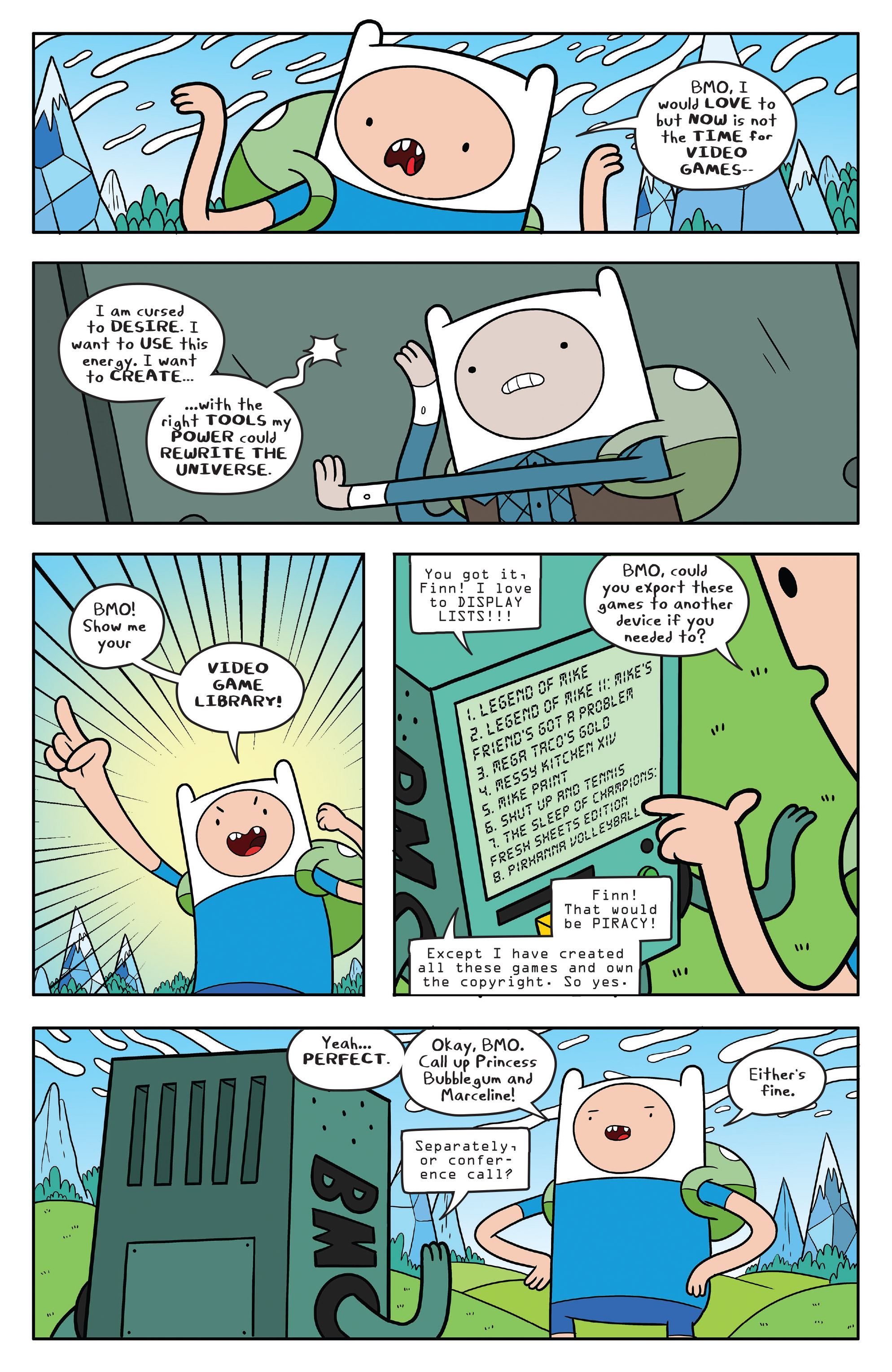 Read online Adventure Time comic -  Issue #57 - 18