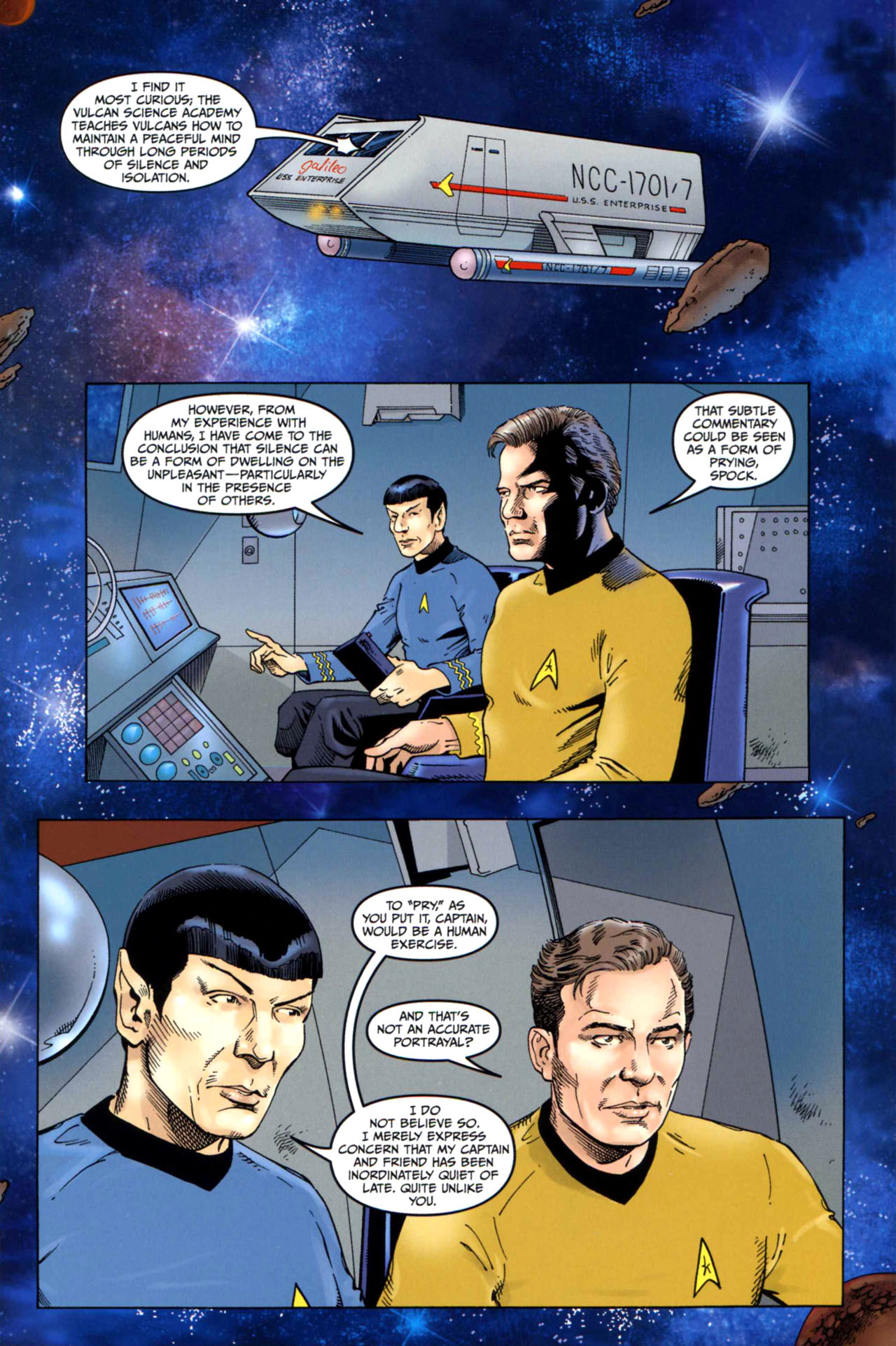 Read online Star Trek Year Four: The Enterprise Experiment comic -  Issue #1 - 4