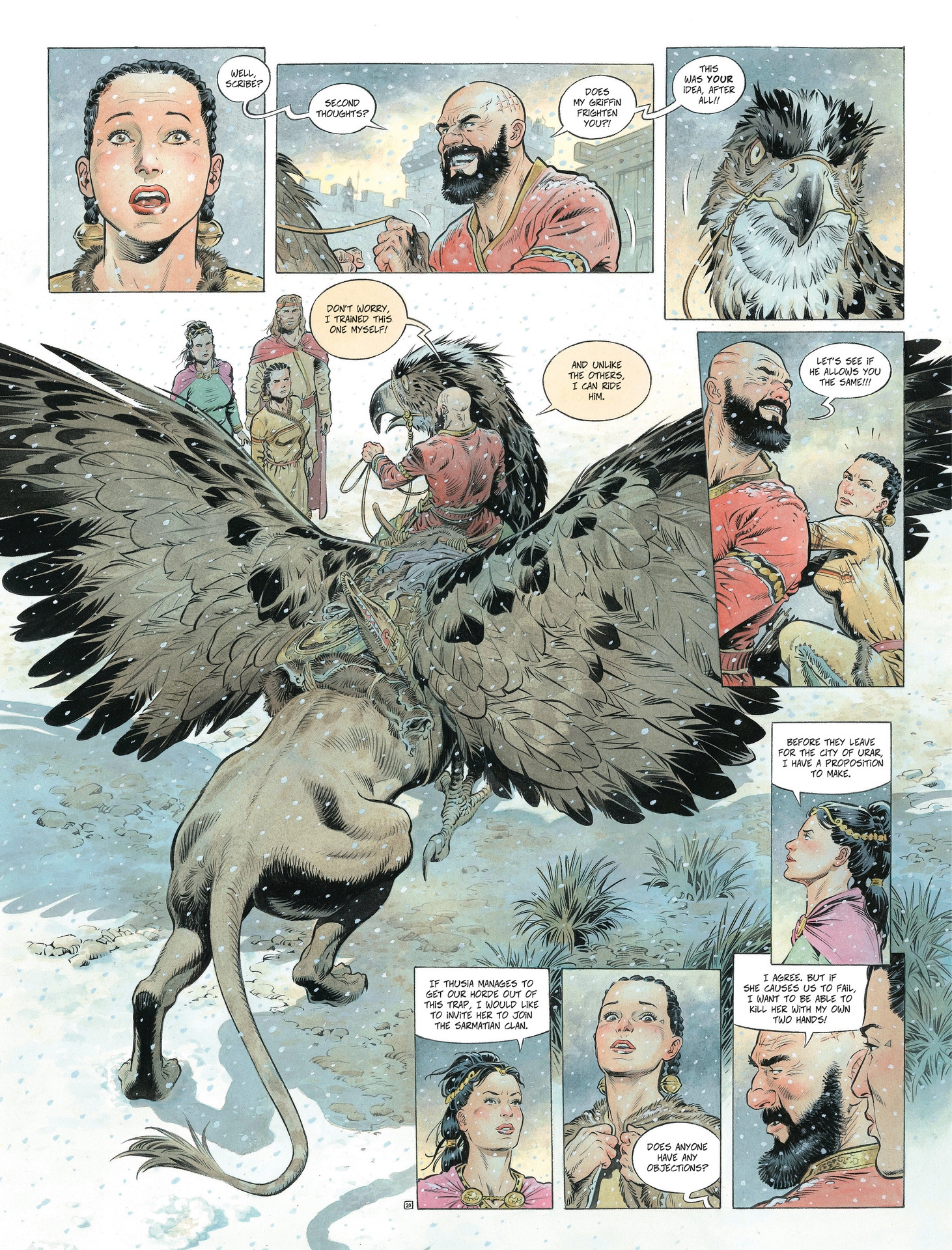Read online Conquests comic -  Issue #4 - 22