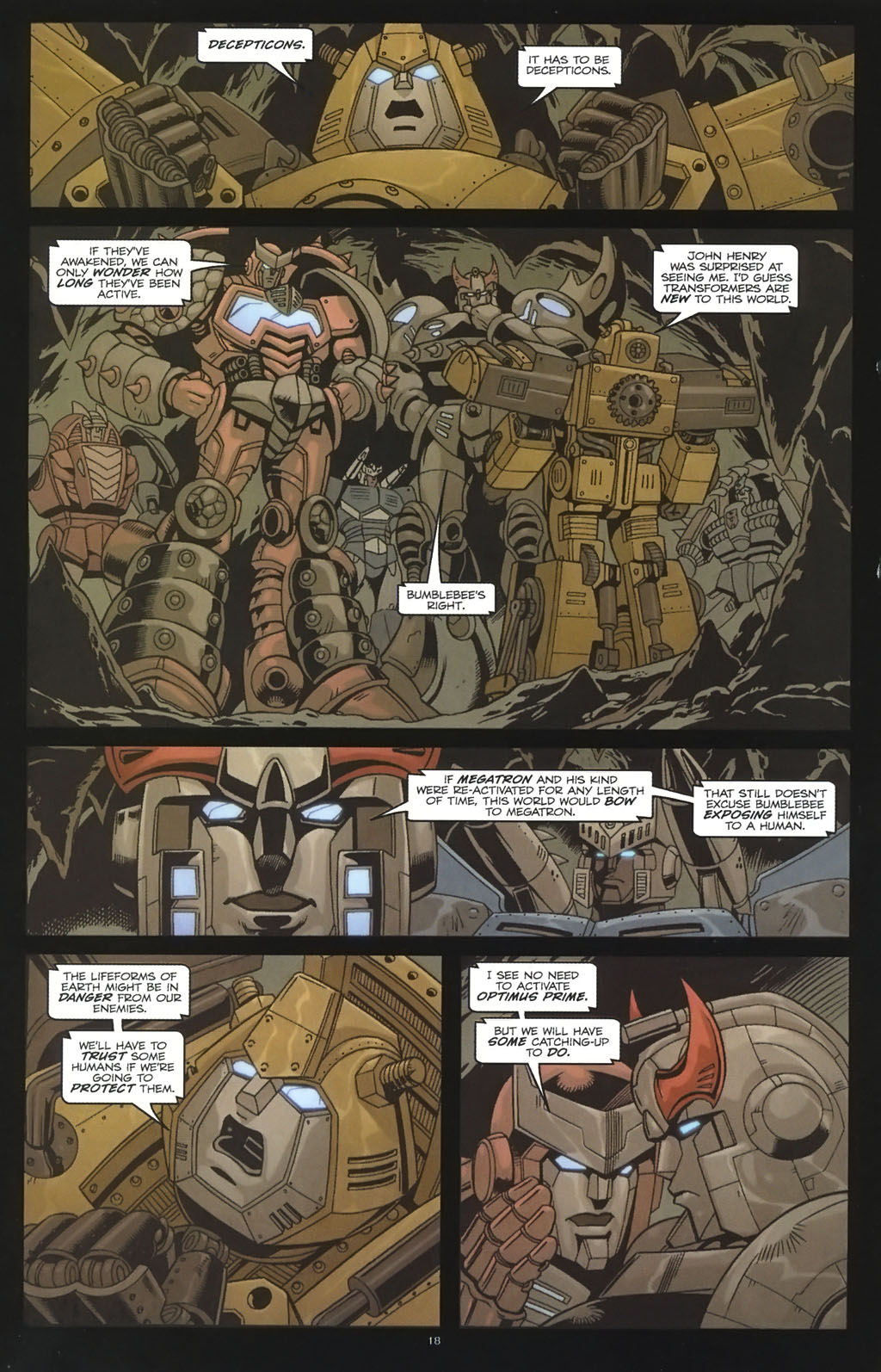 Read online The Transformers: Evolutions comic -  Issue #2 - 21