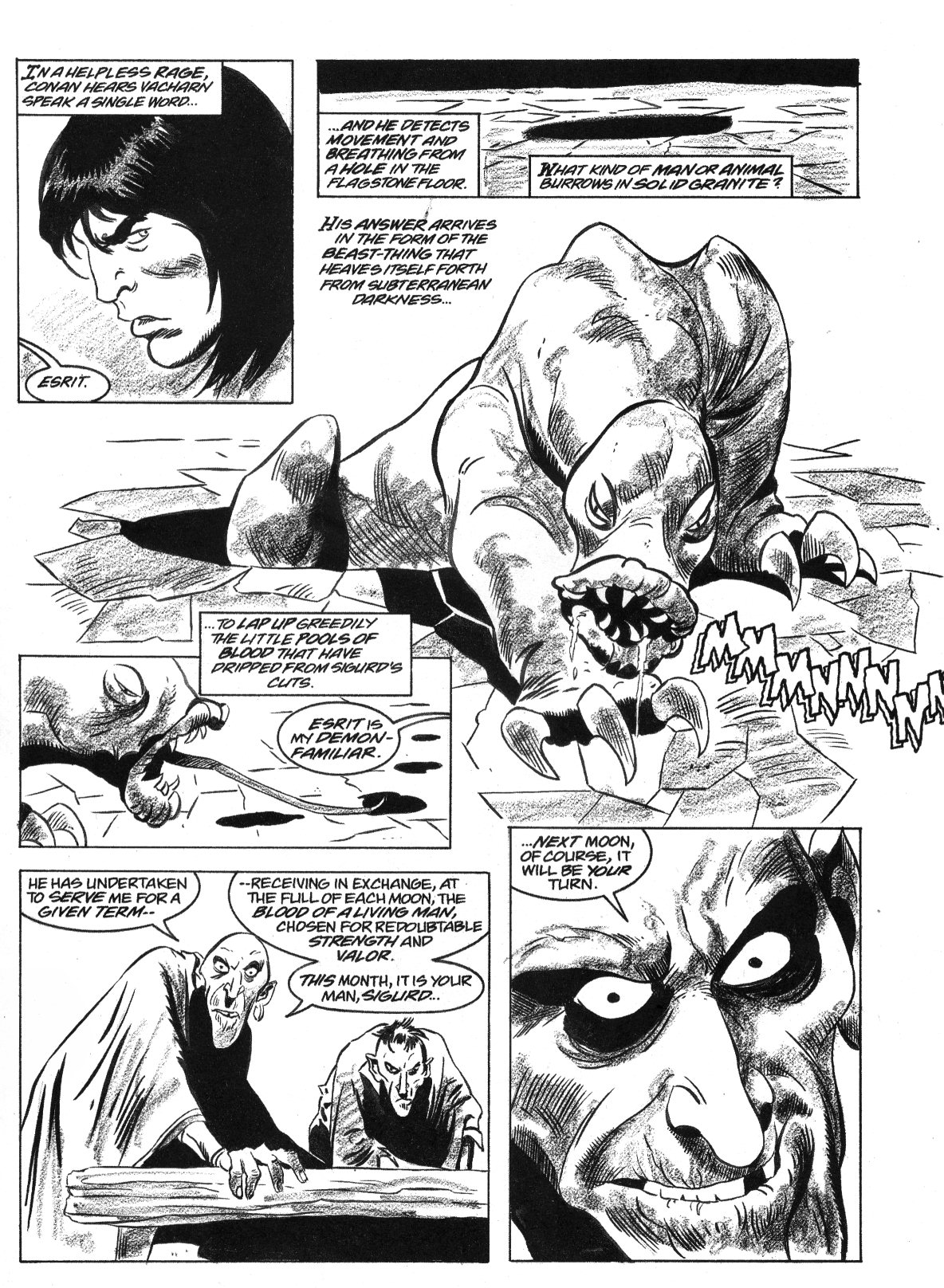 Read online Conan the Savage comic -  Issue #10 - 28