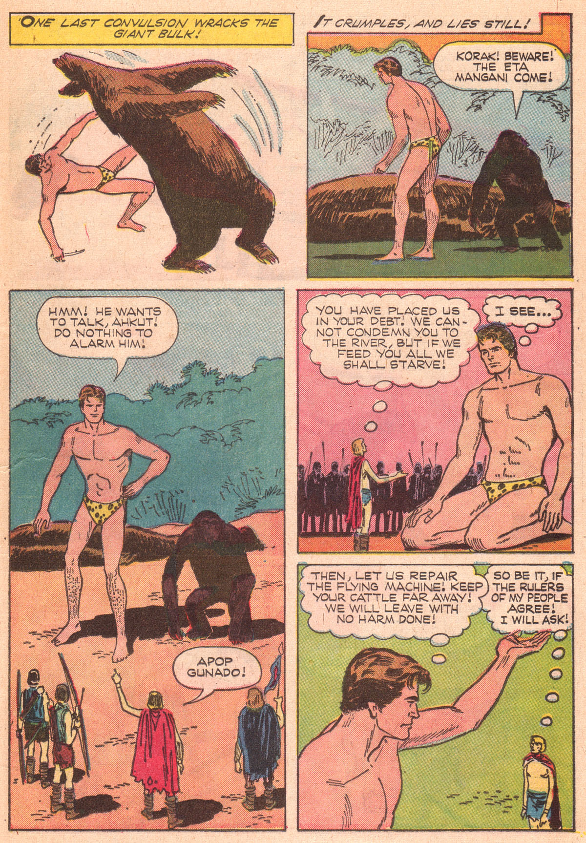 Read online Korak, Son of Tarzan (1964) comic -  Issue #28 - 25