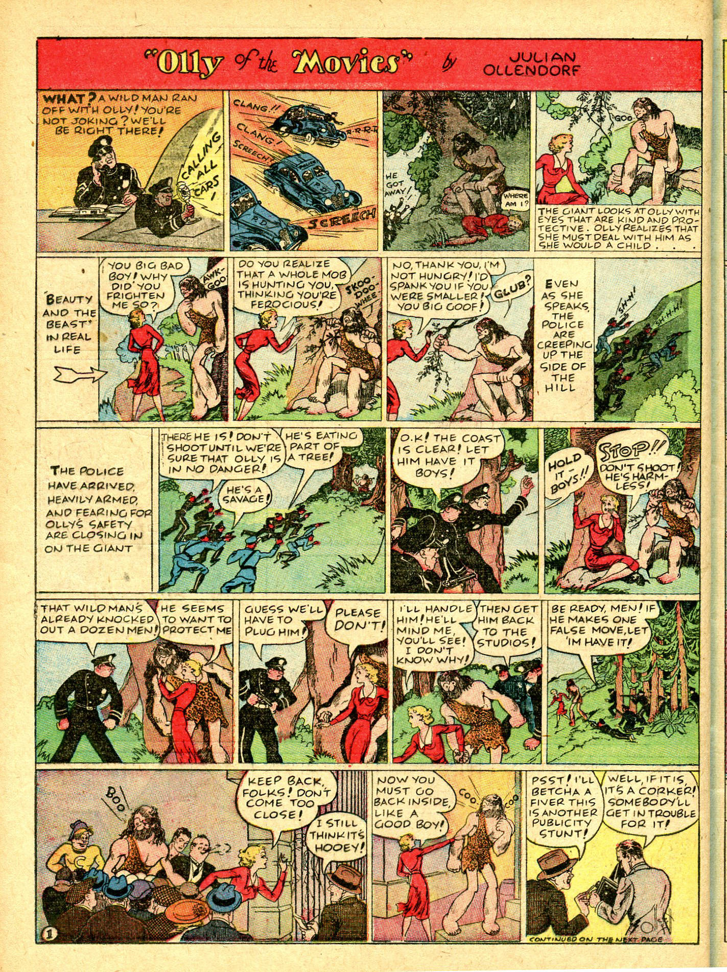 Read online Famous Funnies comic -  Issue #44 - 44