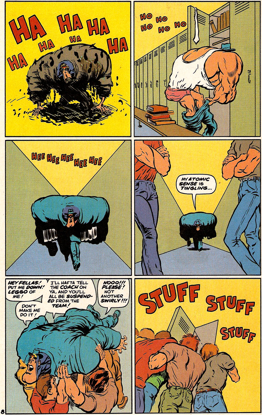 Read online Megaton Man comic -  Issue #8 - 10
