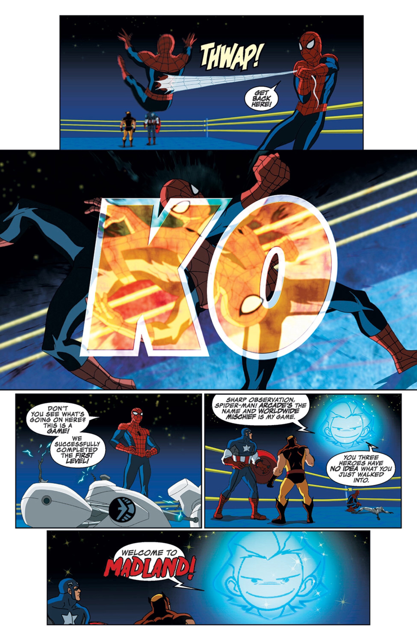 Read online Marvel Universe Ultimate Spider-Man: Web Warriors comic -  Issue #9 - 14