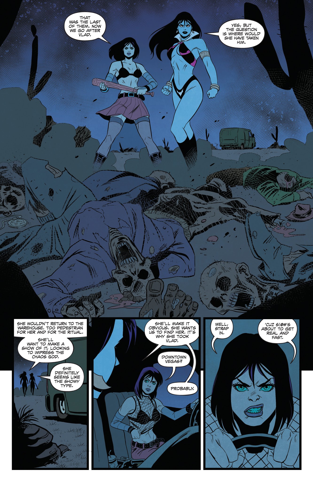 Read online Hack/Slash vs. Vampirella comic -  Issue #4 - 21
