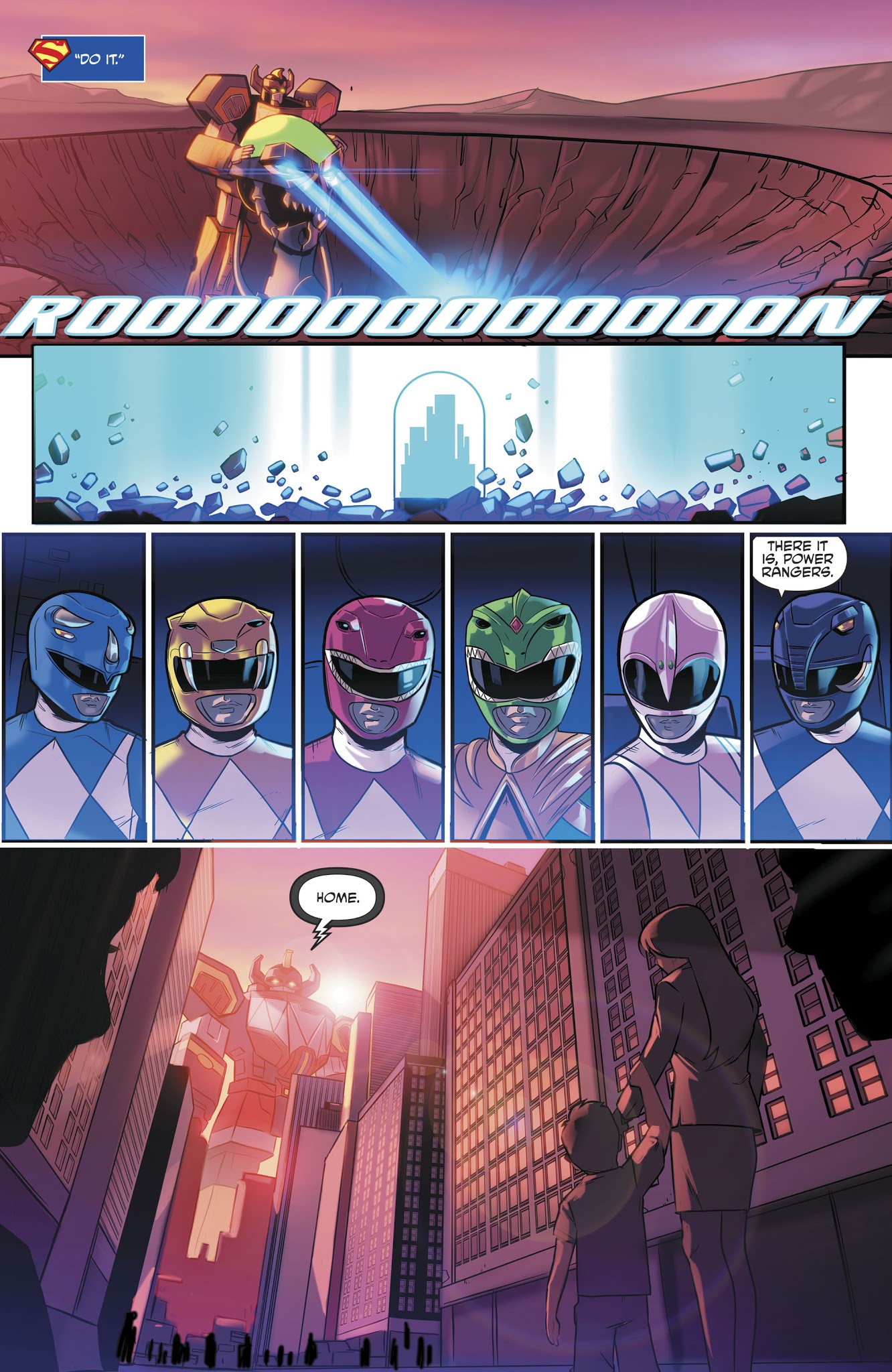 Read online Justice League/Mighty Morphin' Power Rangers comic -  Issue #6 - 21