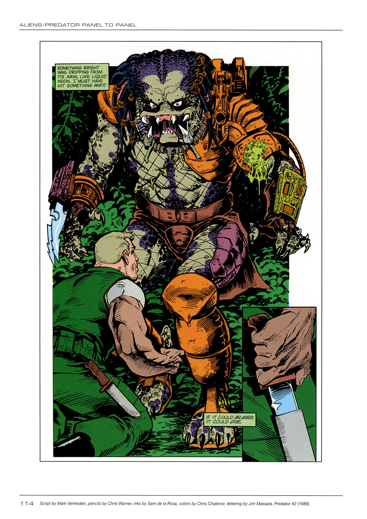 Read online Aliens/Predator: Panel to Panel comic -  Issue # TPB (Part 2) - 8