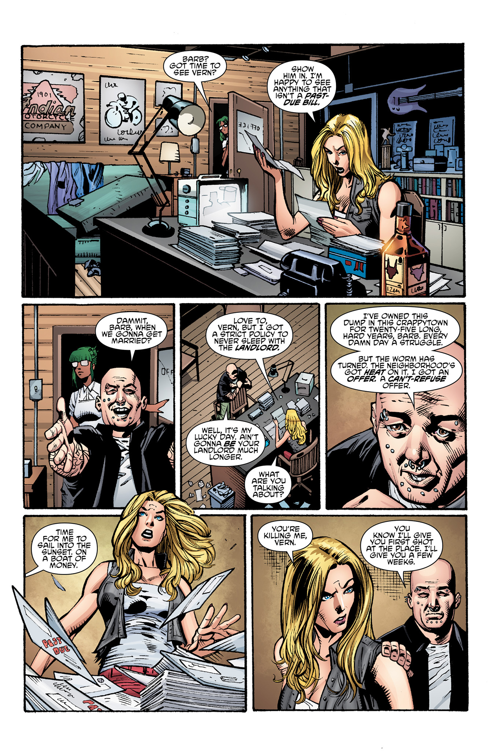 Read online Barb Wire (2015) comic -  Issue #1 - 21