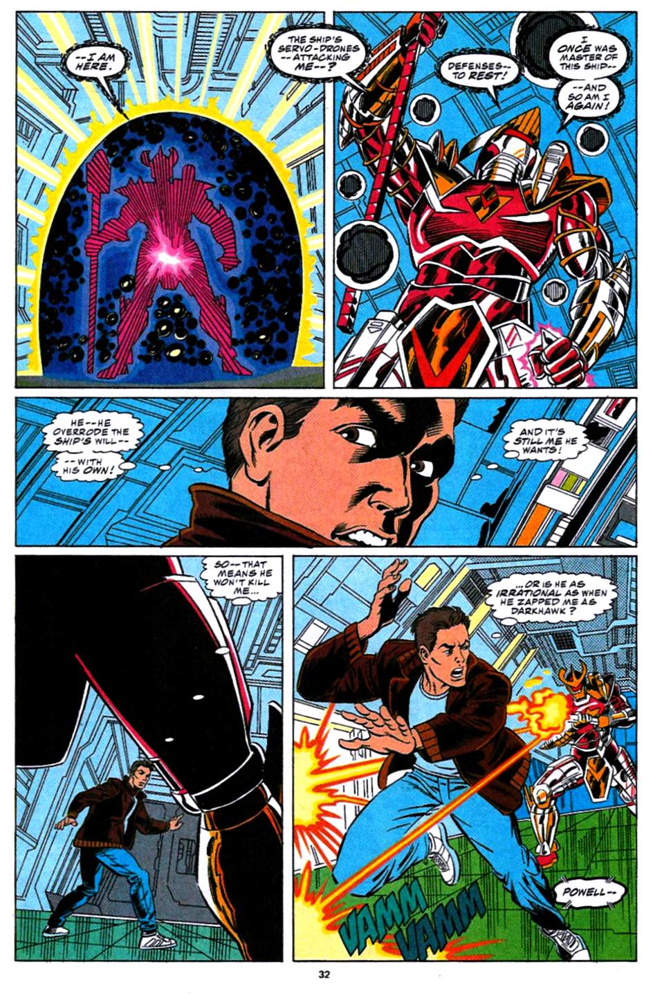 Read online Darkhawk (1991) comic -  Issue #25 - 25