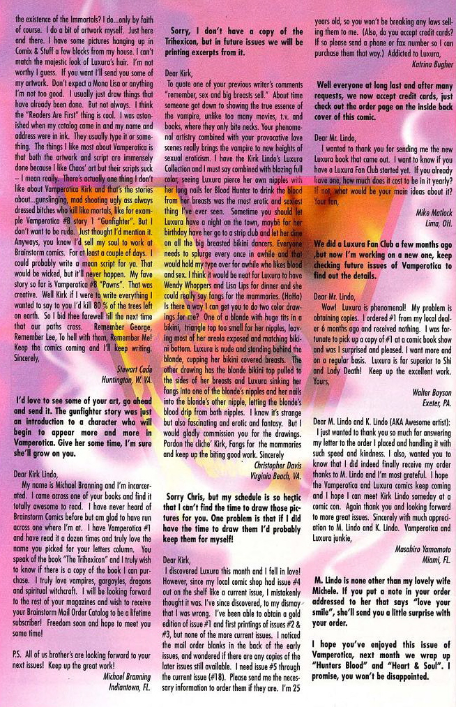 Read online Vamperotica comic -  Issue #18 - 32