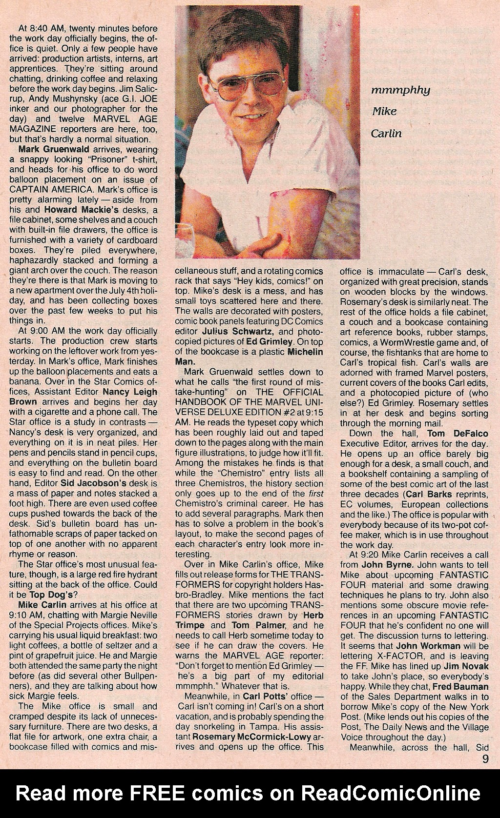 Read online Marvel Age comic -  Issue #35 - 11