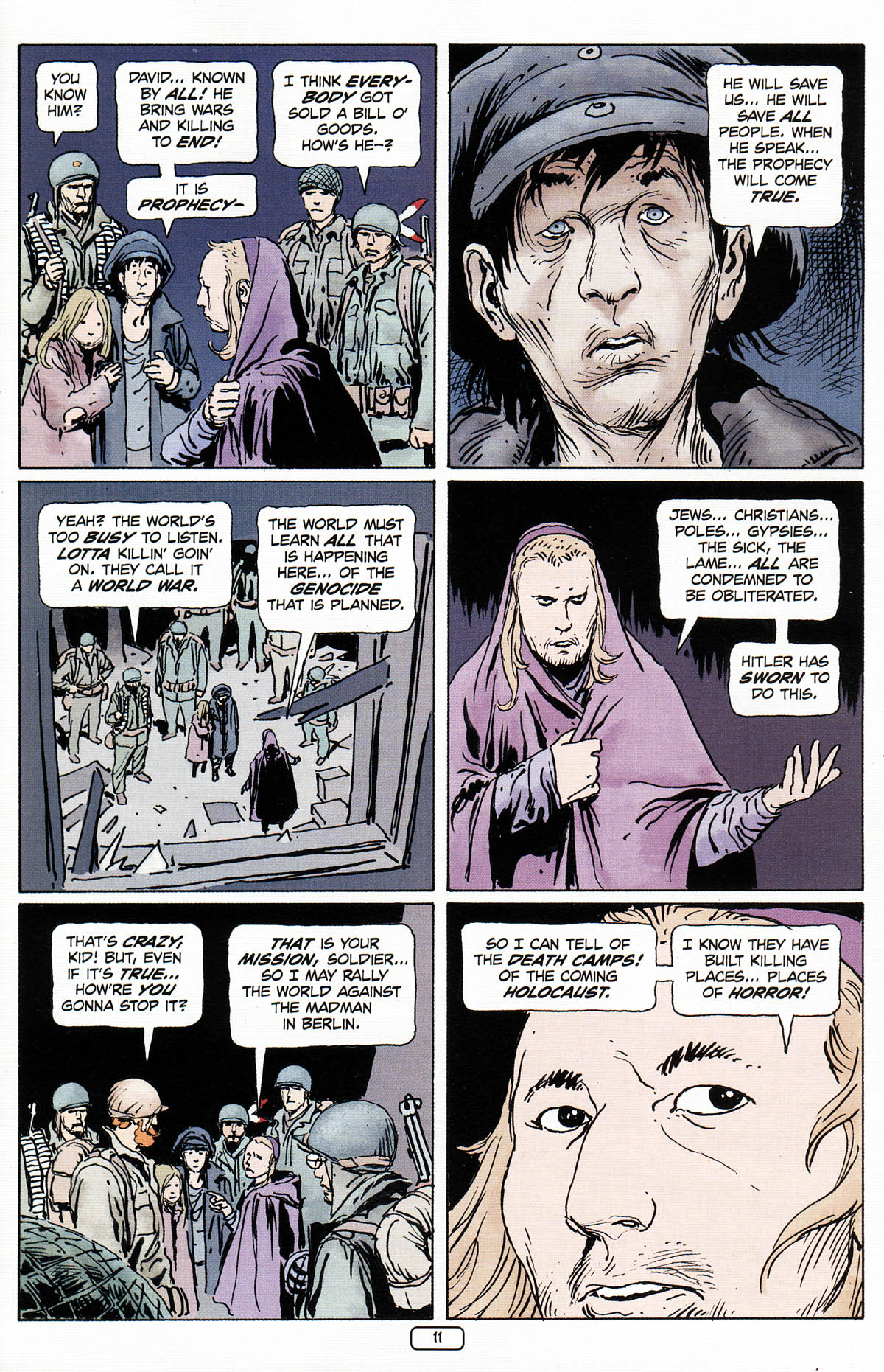 Read online Sgt. Rock: The Prophecy comic -  Issue #3 - 12