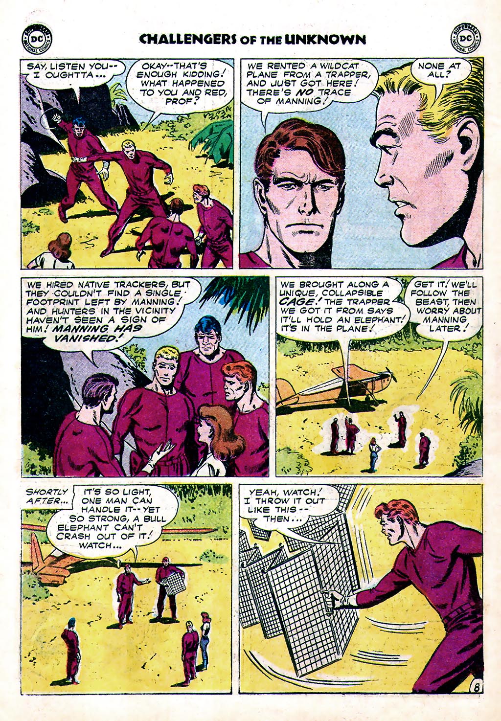 Read online Challengers of the Unknown (1958) comic -  Issue #10 - 10