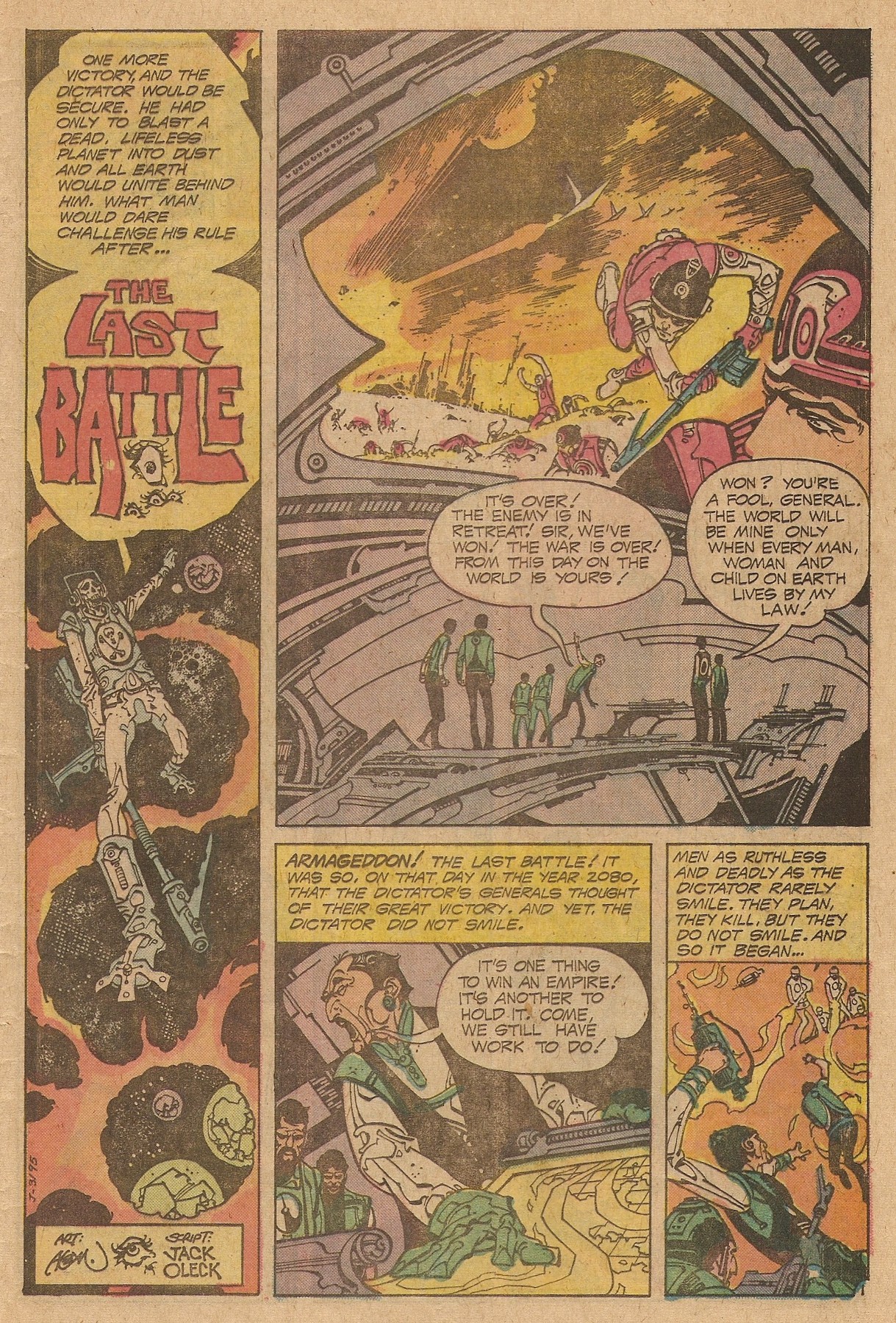 Read online Weird War Tales (1971) comic -  Issue #24 - 24