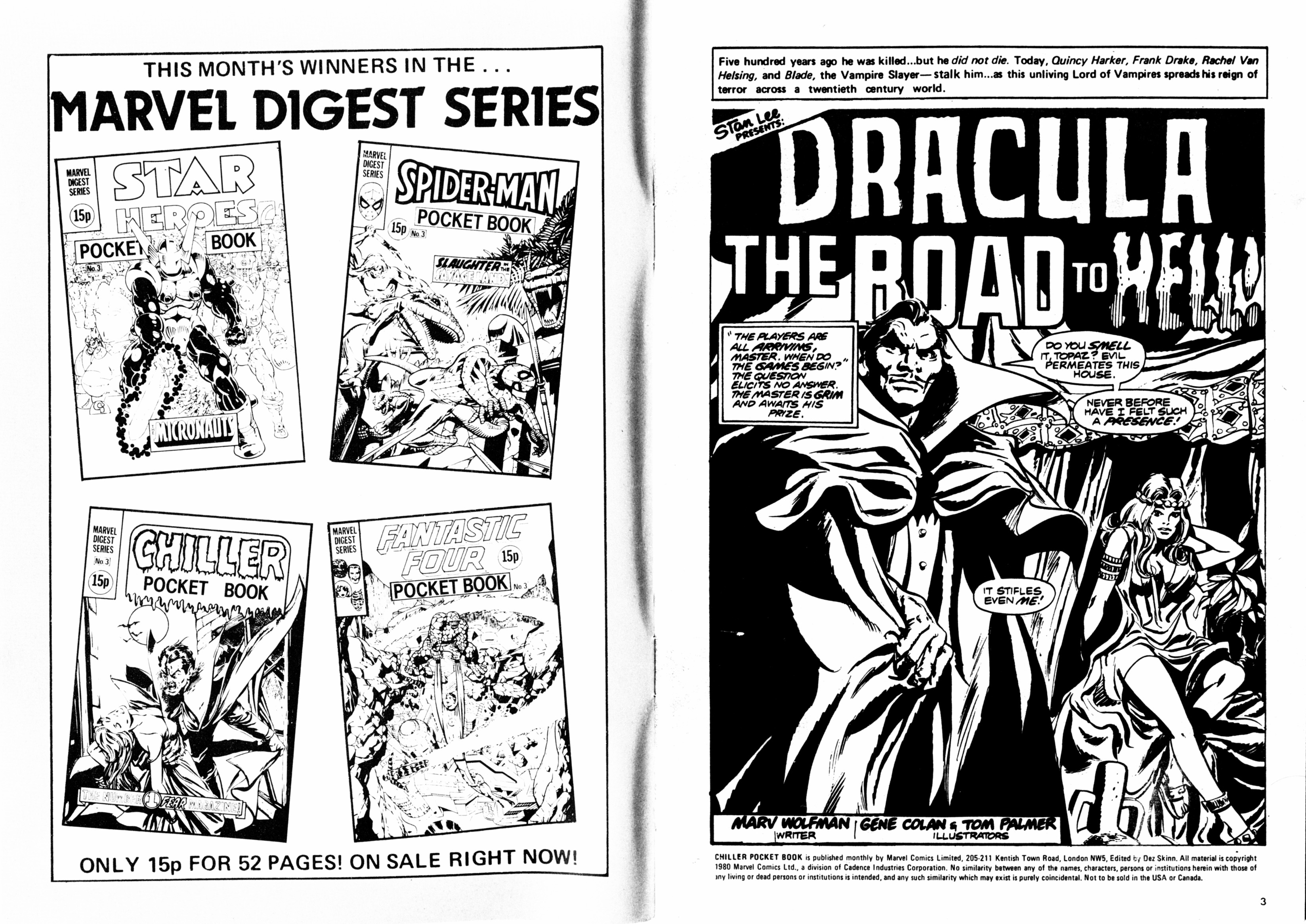Read online Chiller Pocket Book comic -  Issue #3 - 3