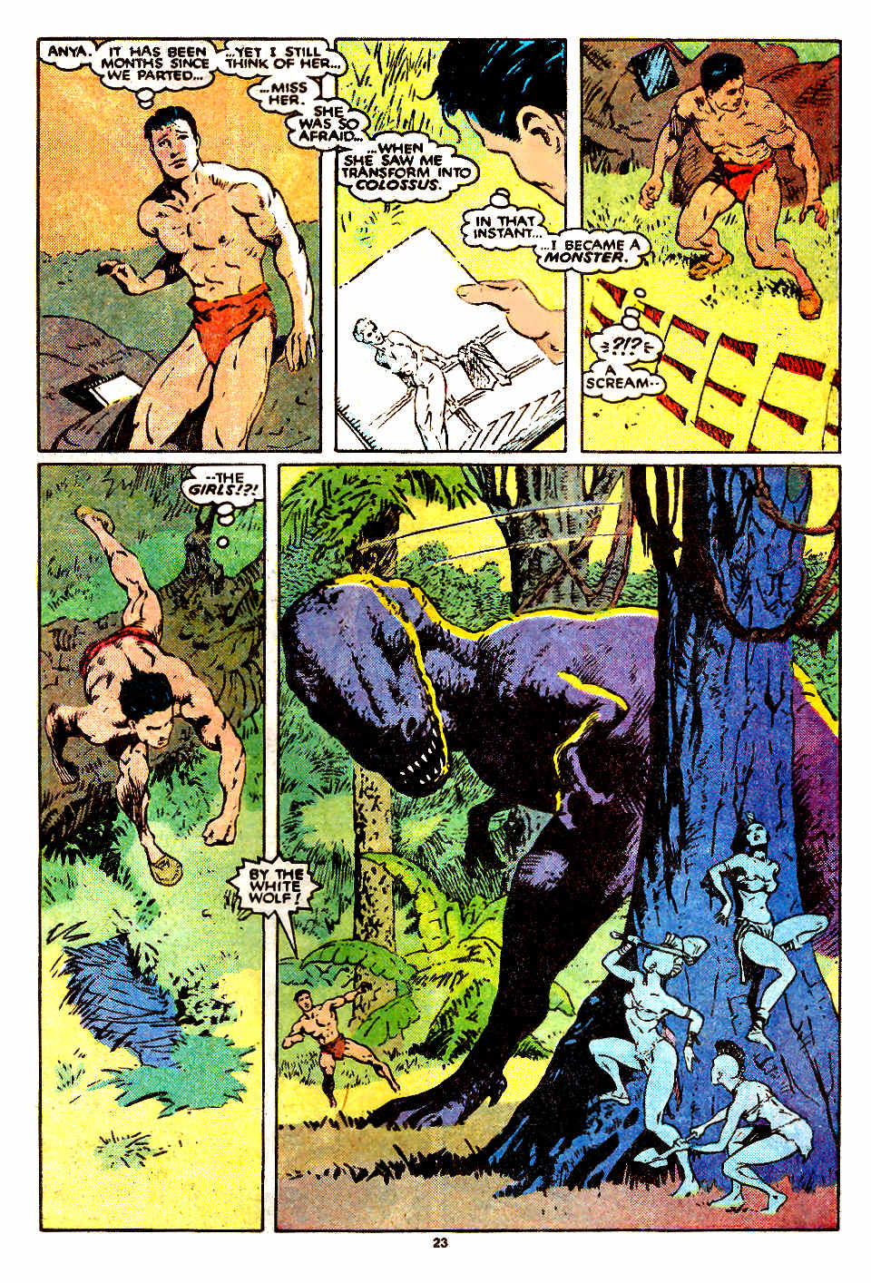 Read online Classic X-Men comic -  Issue #21 - 24