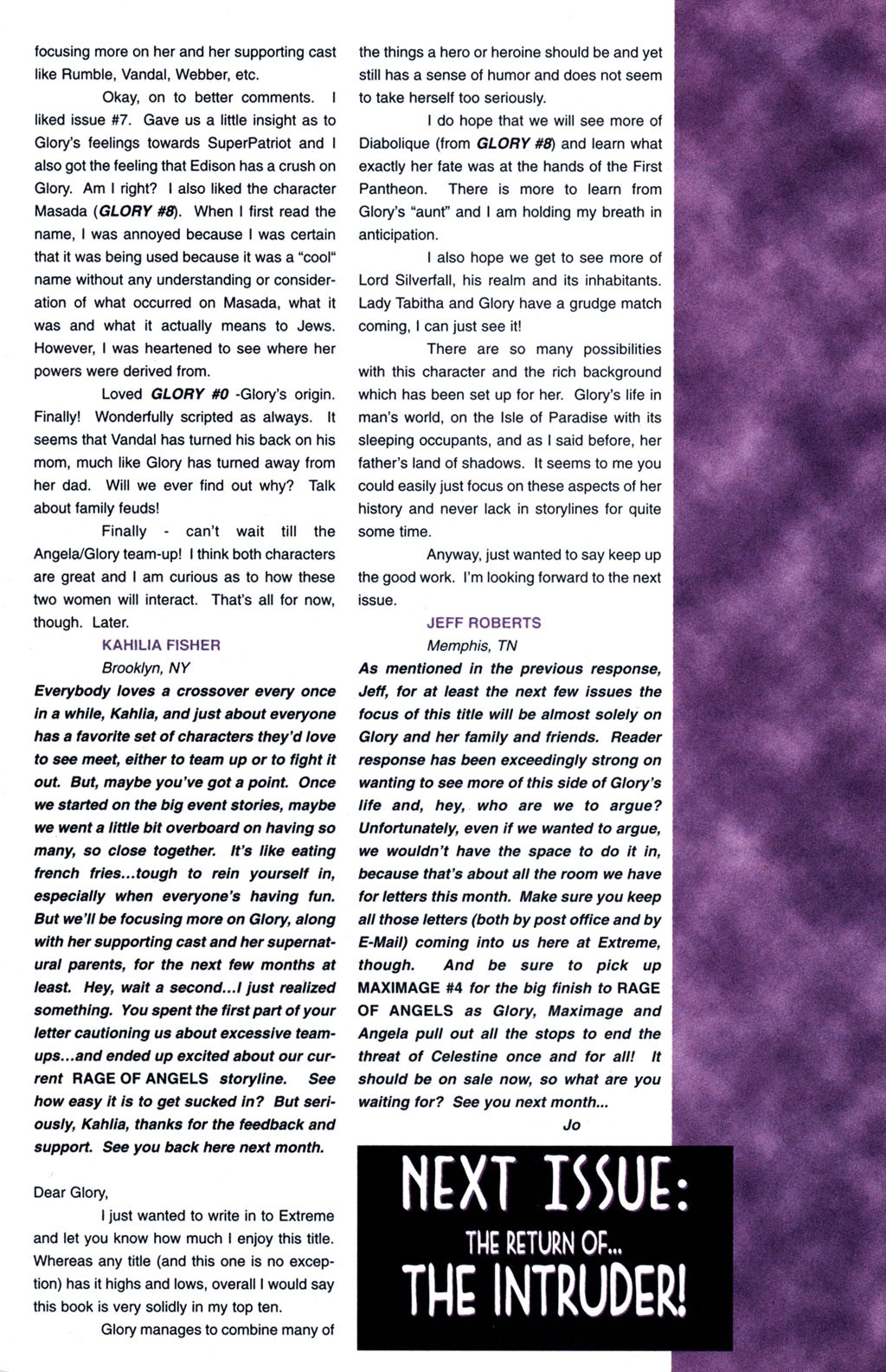 Read online Glory comic -  Issue #10 - 23