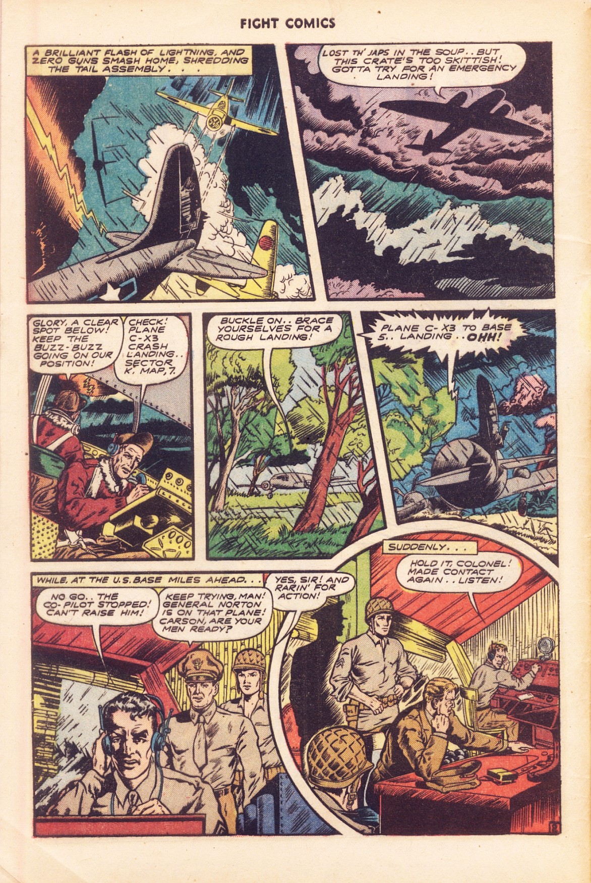 Read online Fight Comics comic -  Issue #37 - 4