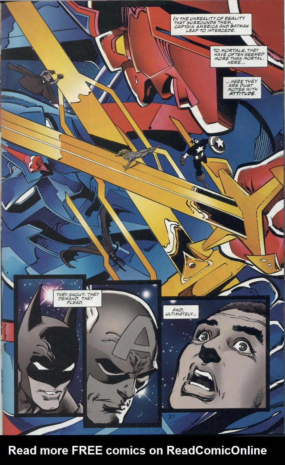 Read online DC Versus Marvel Comics comic -  Issue #4 - 30