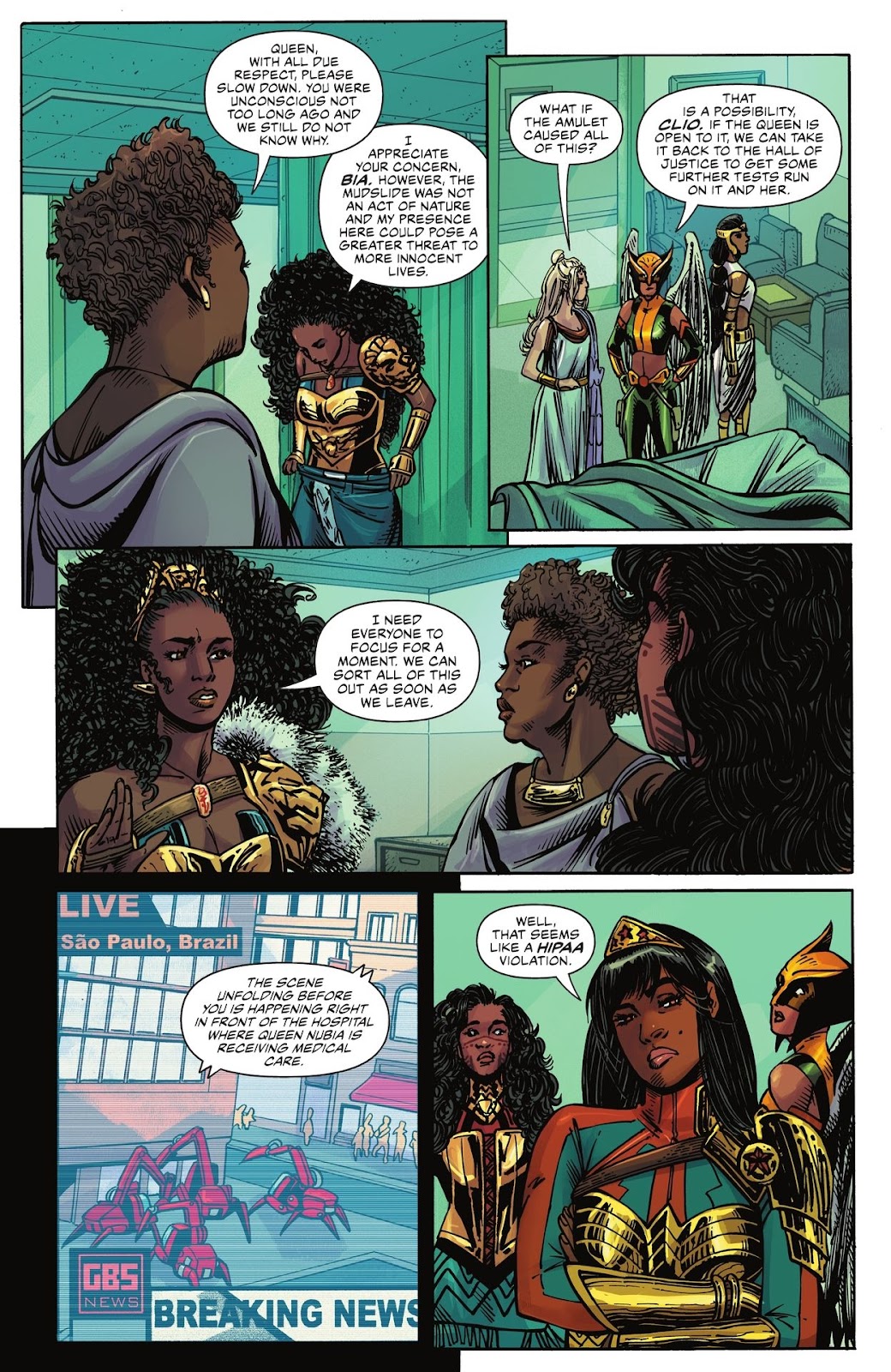 Nubia: Queen of the Amazons issue 2 - Page 17