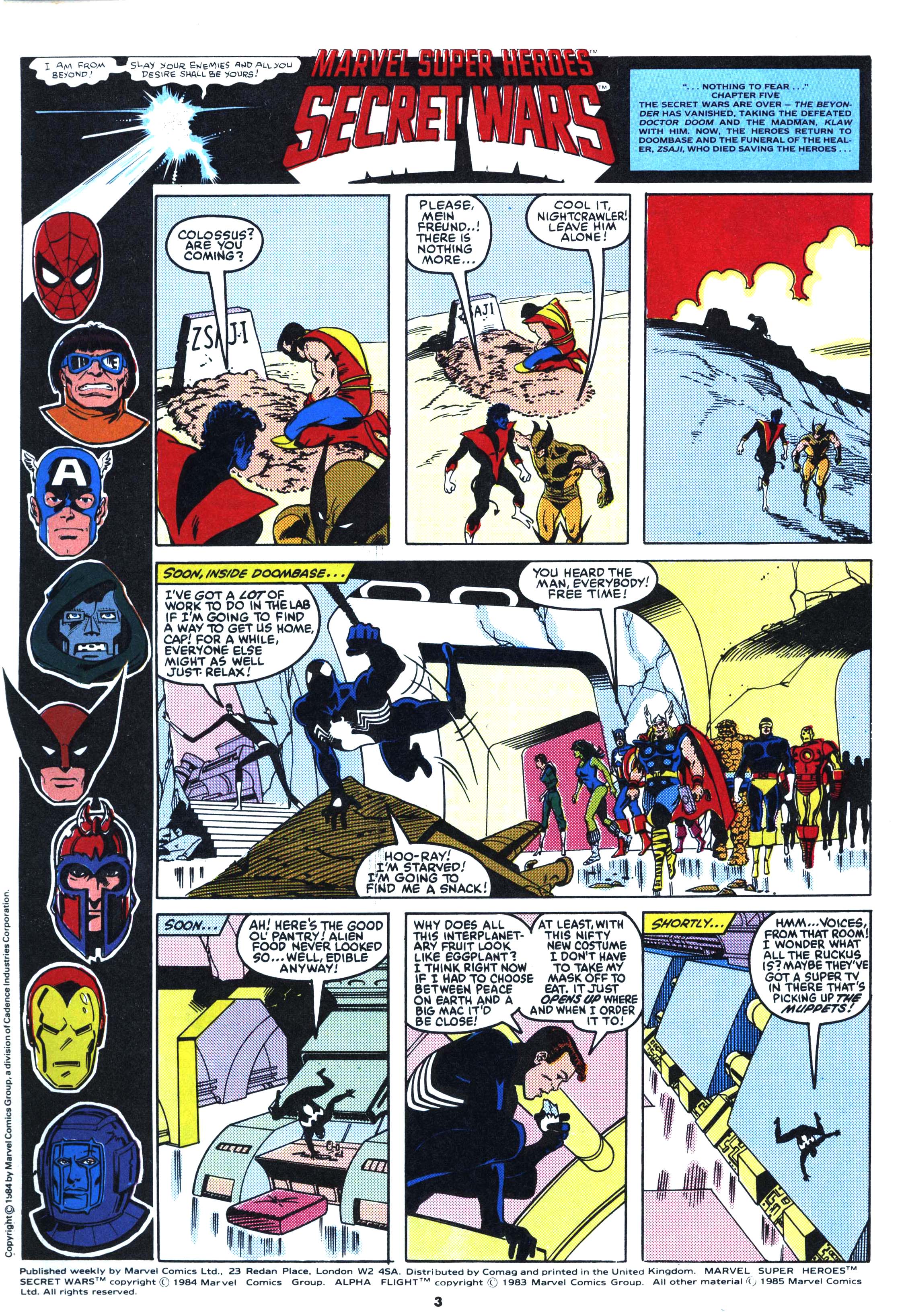 Read online Secret Wars (1985) comic -  Issue #31 - 3