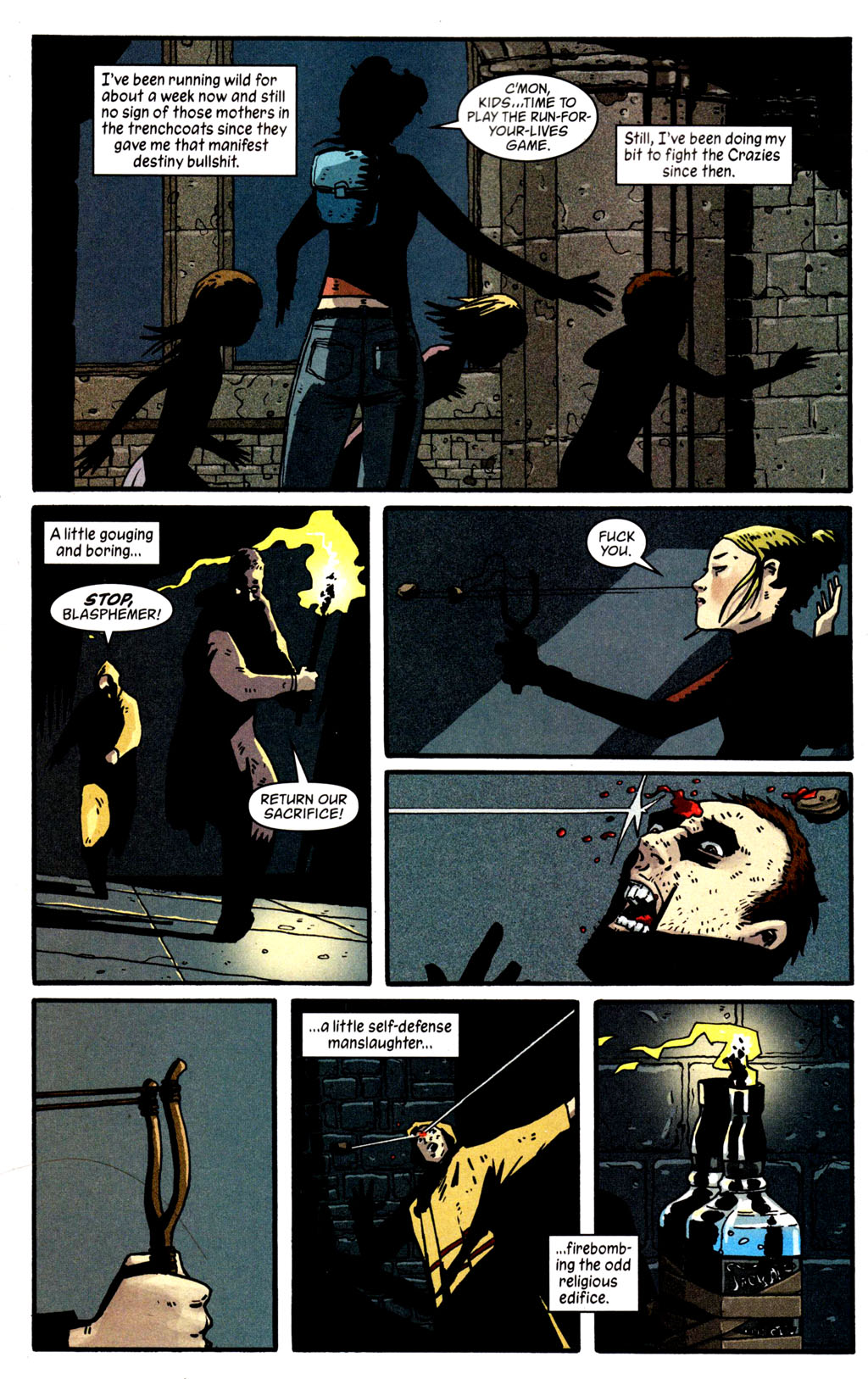 Read online Books of Magick: Life During Wartime comic -  Issue #14 - 5